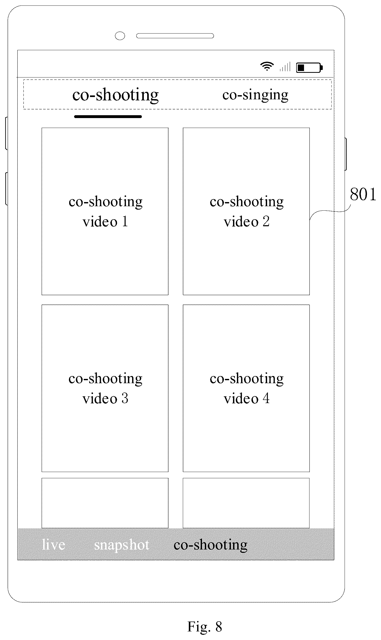 Patent US12568282 Figure 8 – Content display method, apparatus, device and medium