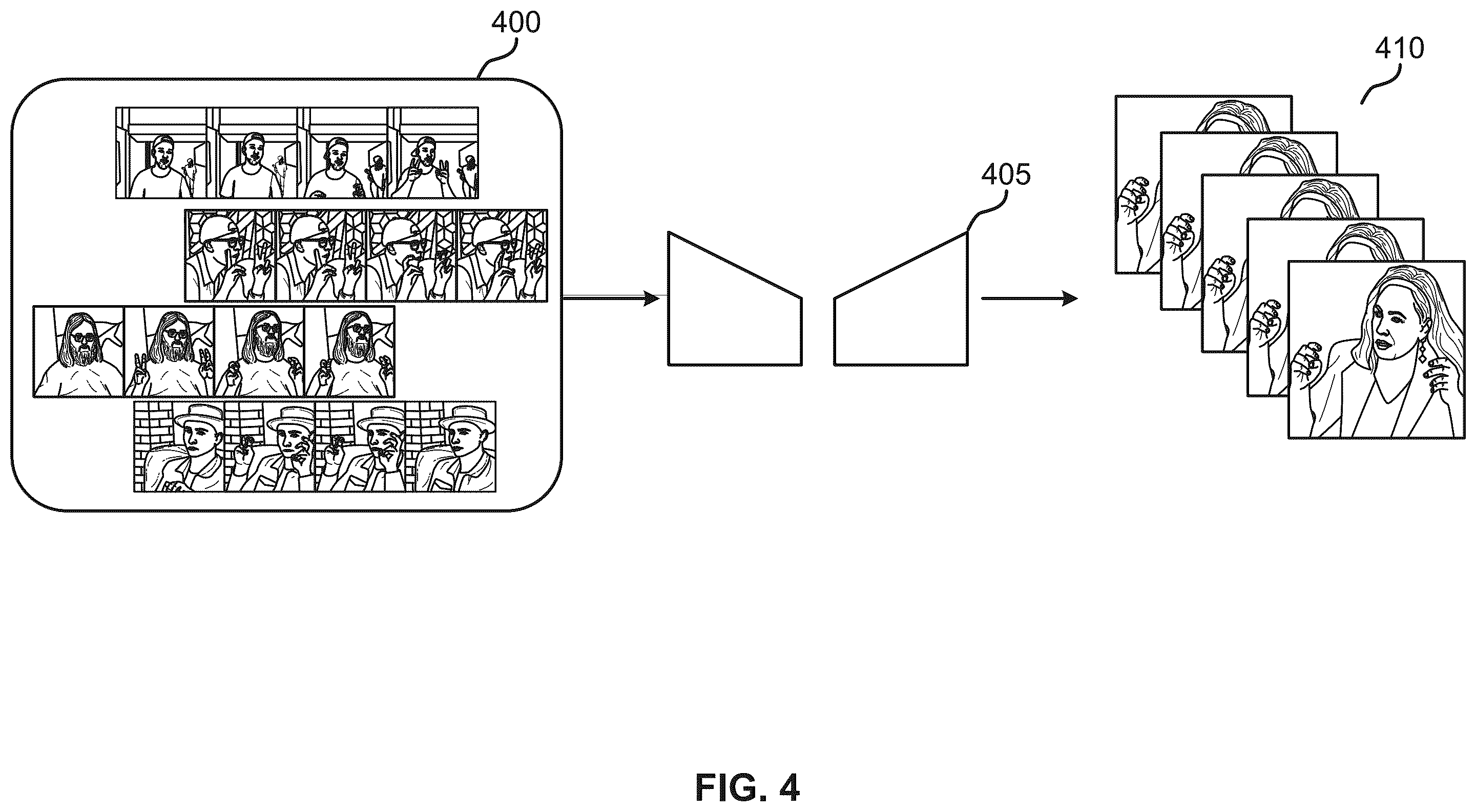 Patent US12568288 Figure 4 – Customizing motion and appearance in video generation