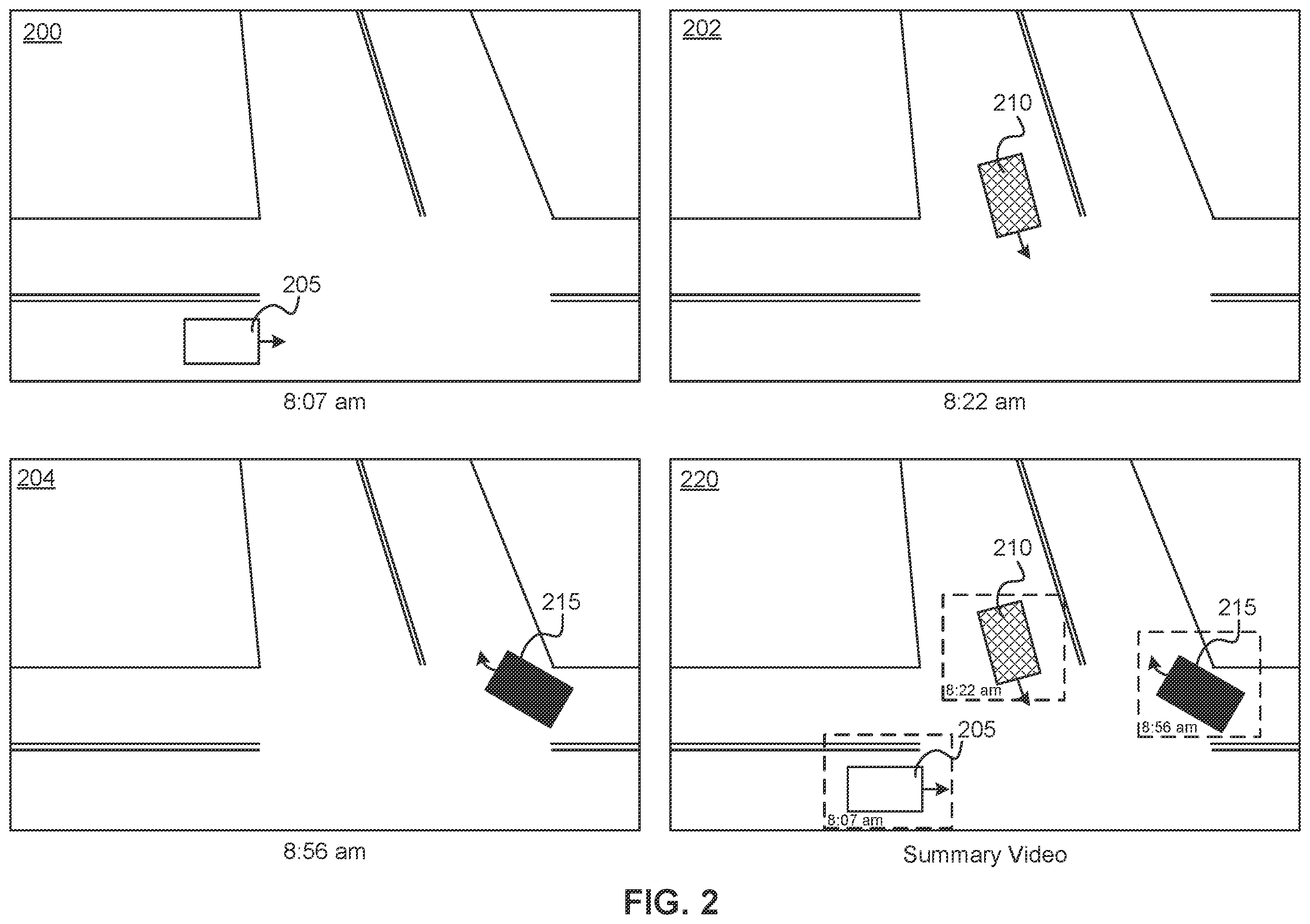 Patent US12568290 Figure 2 – Generating summary videos for user-selected portions of fixed-field videos using machine-learned classifiers