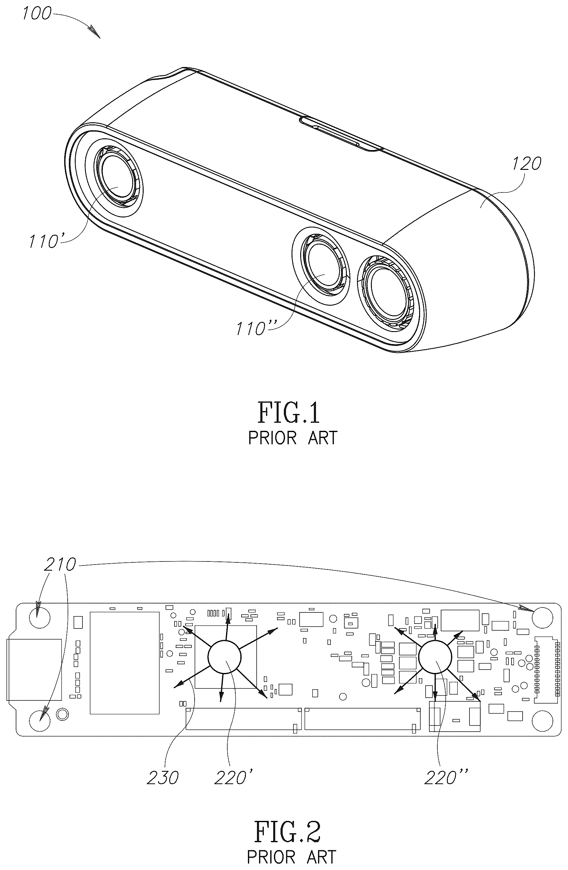 Patent US12568293 Figure 1 – Stable 3D optical sensing device