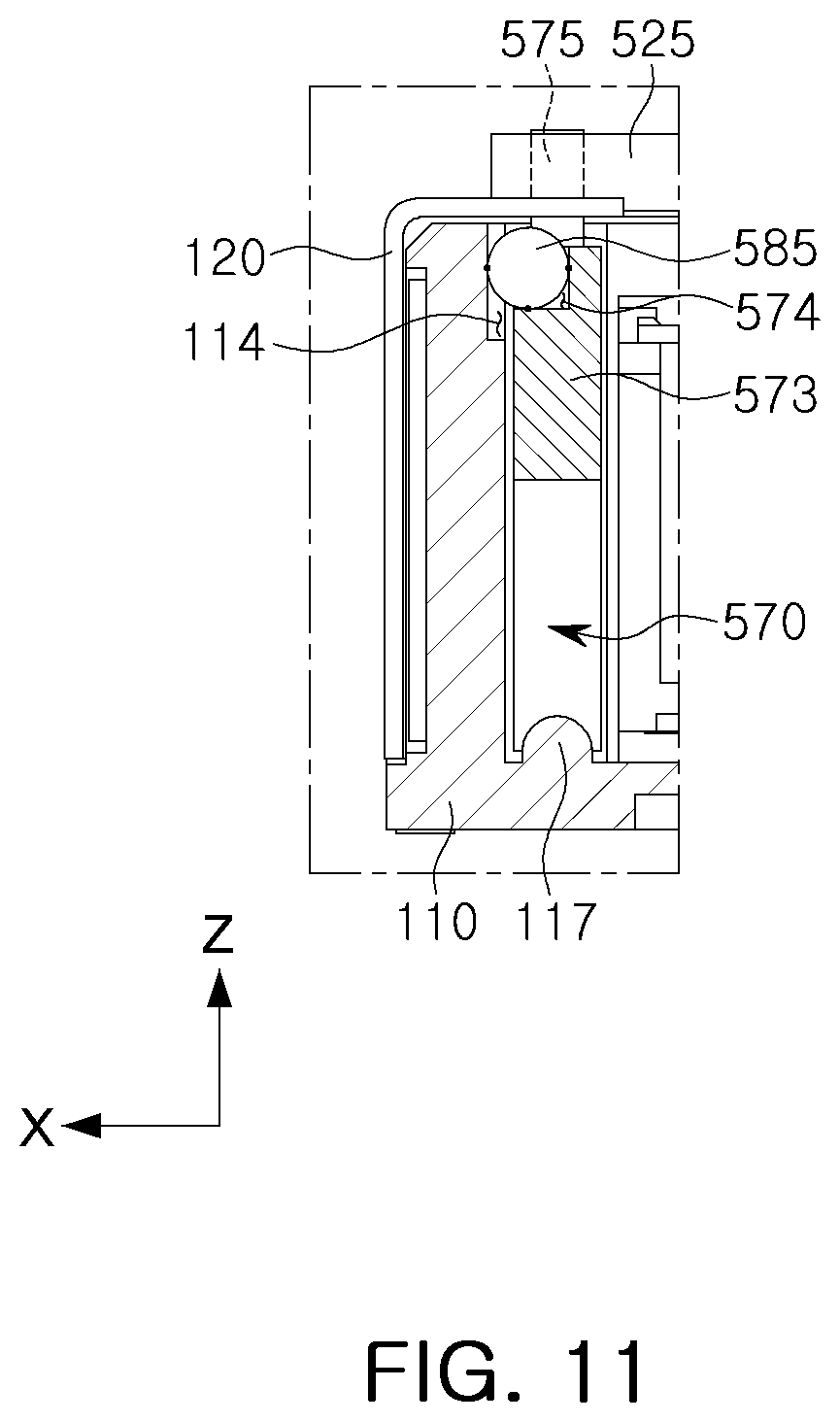 Patent US12568294 Figure 11 – Camera module
