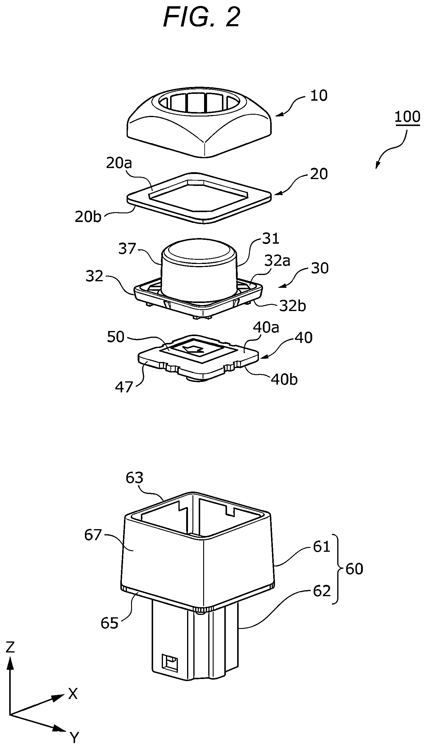 Patent US12568296 Figure 3 – Vehicular camera