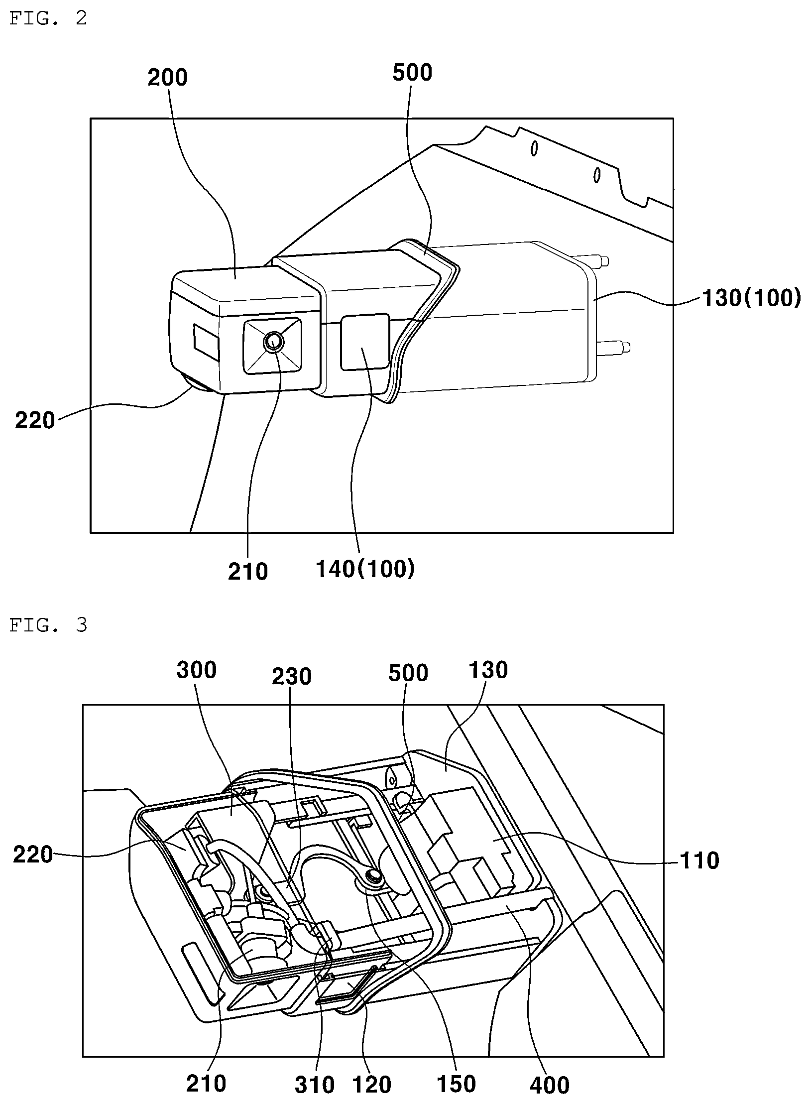 Patent US12568297 Figure 2 – Camera monitoring system disposed on a panel of a vehicle body