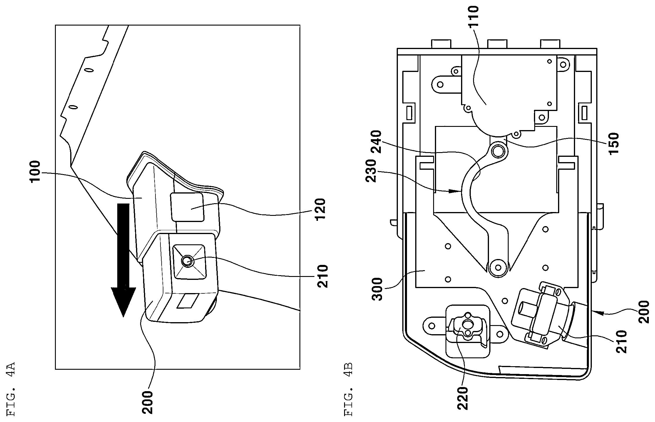 Patent US12568297 Figure 3 – Camera monitoring system disposed on a panel of a vehicle body