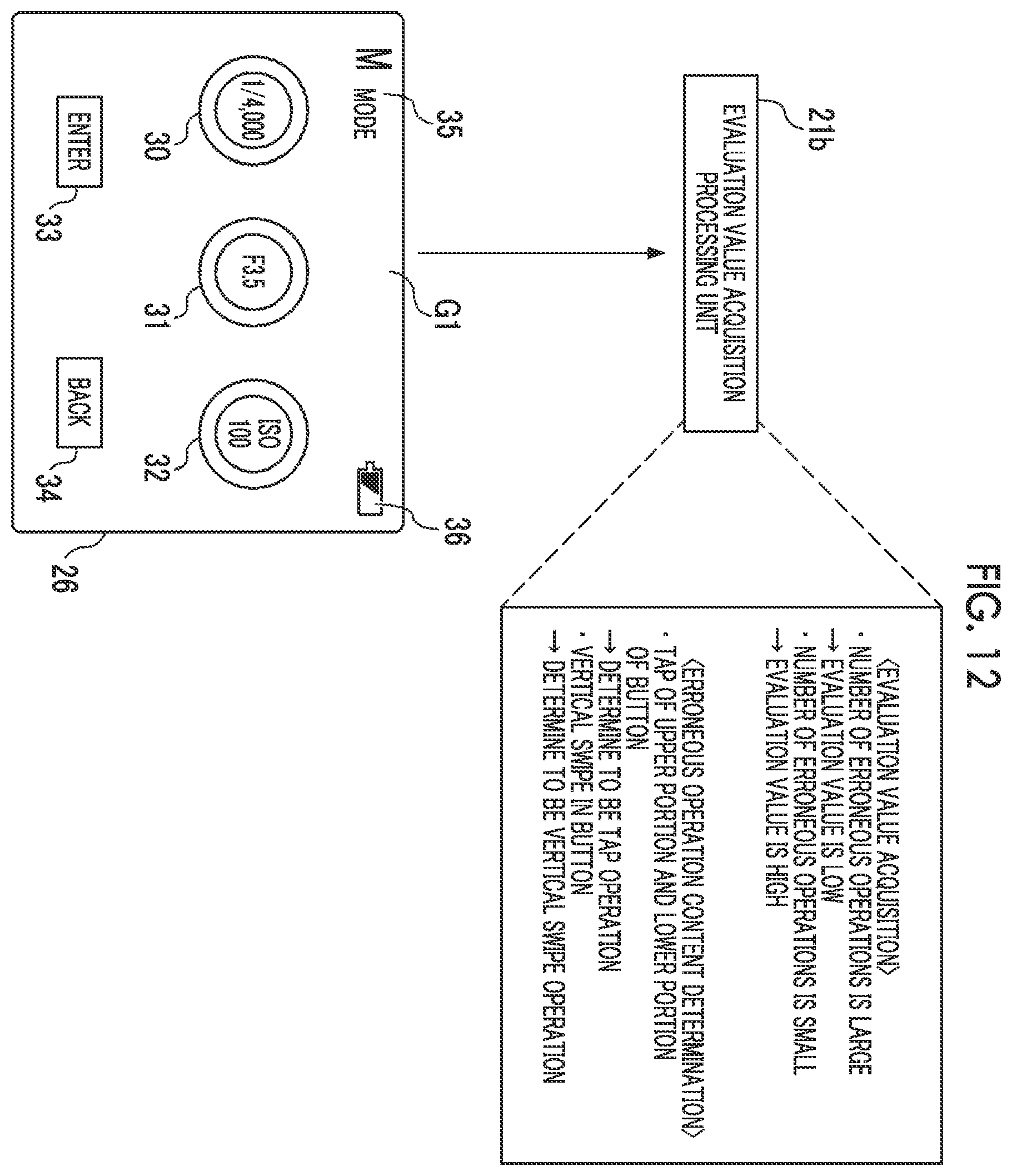 Patent US12568299 Figure 12 – GUI setting apparatus, GUI setting method, and GUI setting program