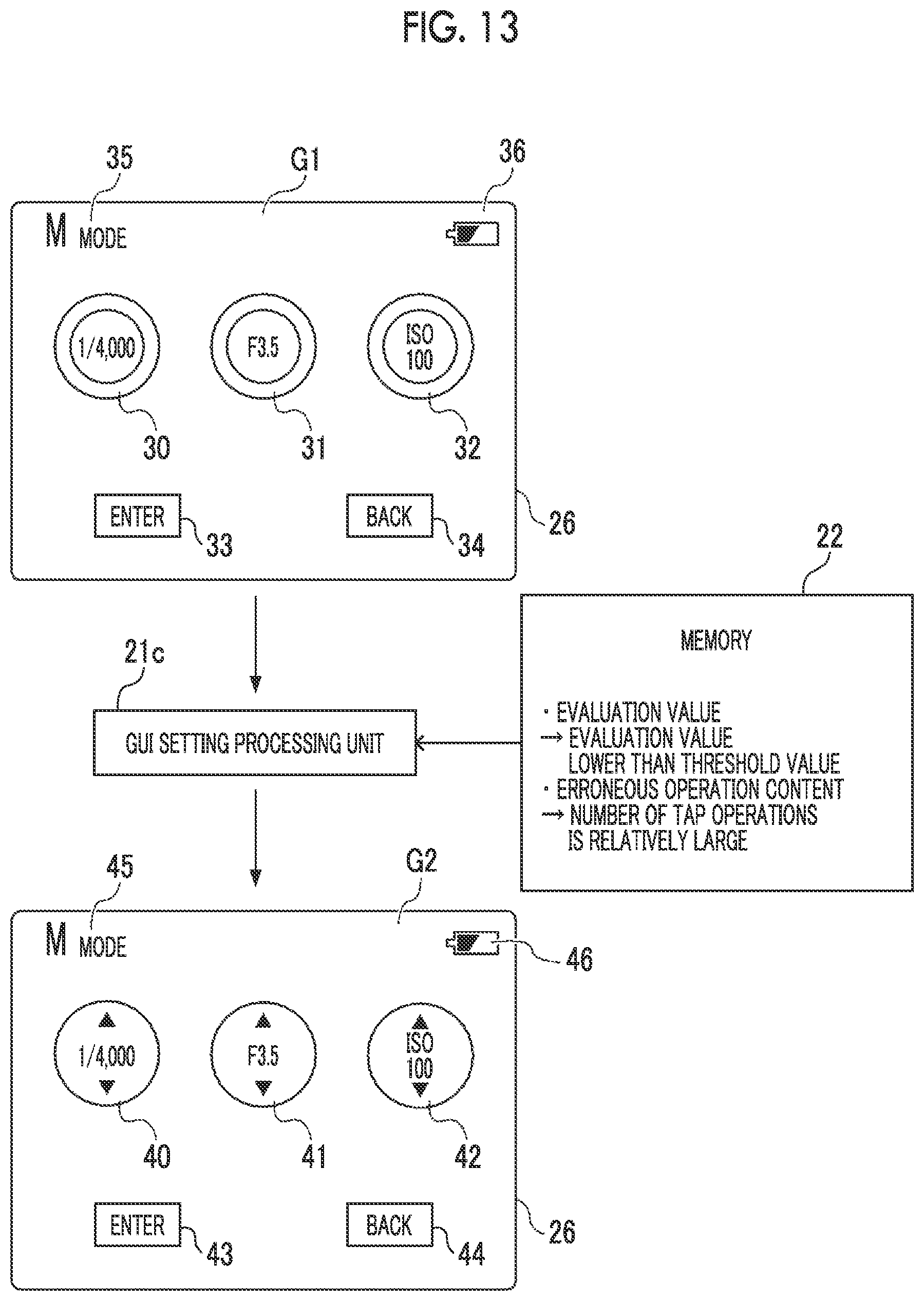 Patent US12568299 Figure 13 – GUI setting apparatus, GUI setting method, and GUI setting program