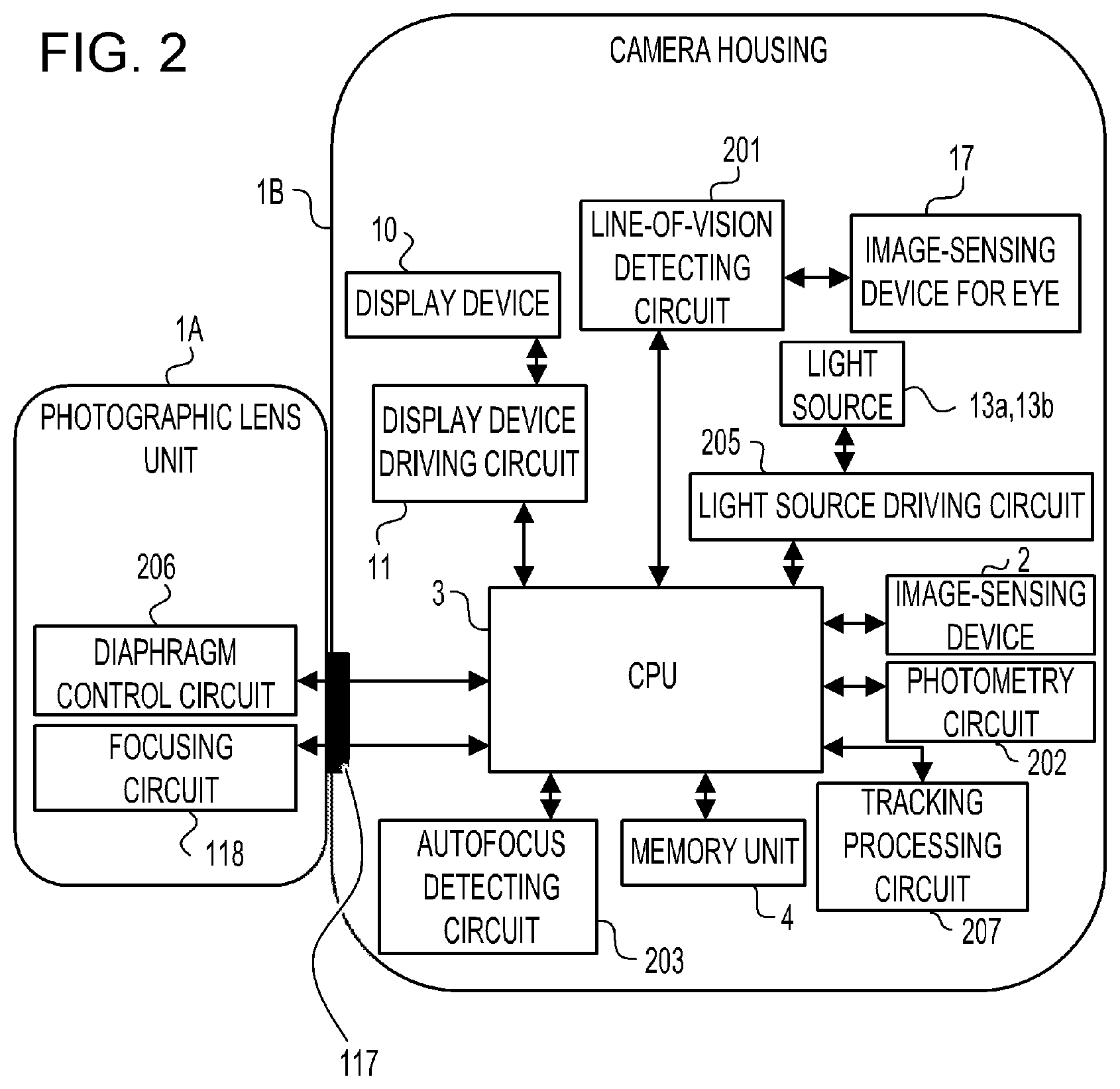 Patent US12568300 Figure 2 – Electronic apparatus, method for controlling electronic apparatus, and non-transitory computer-readable storage medium for GUI control on a display
