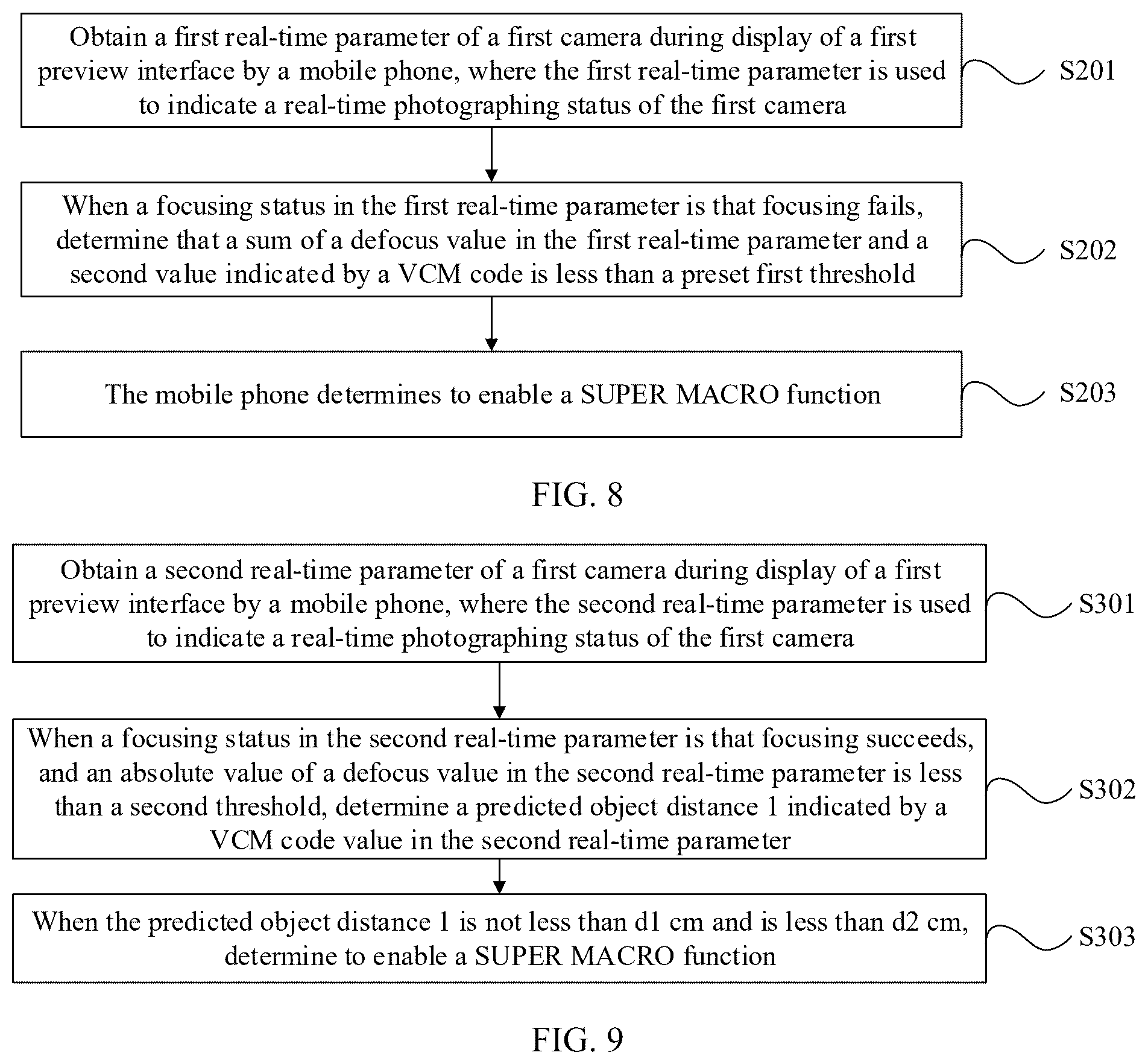 Patent US12568302 Figure 12 – Method and electronic device for switching from a first camera to a second camera based on a focus condition