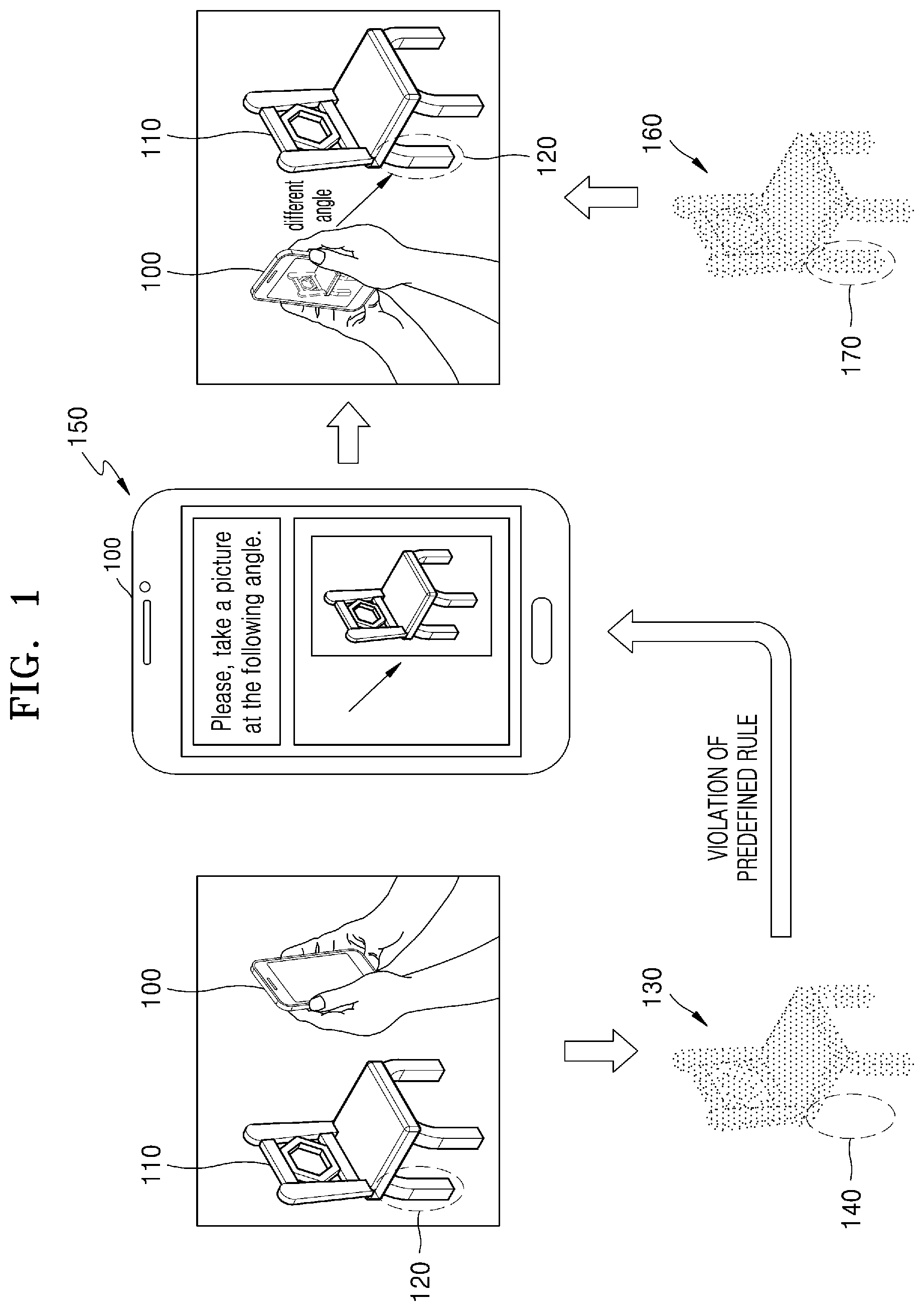 Patent US12568305 Figure 1 – Method and electronic device for generating point cloud