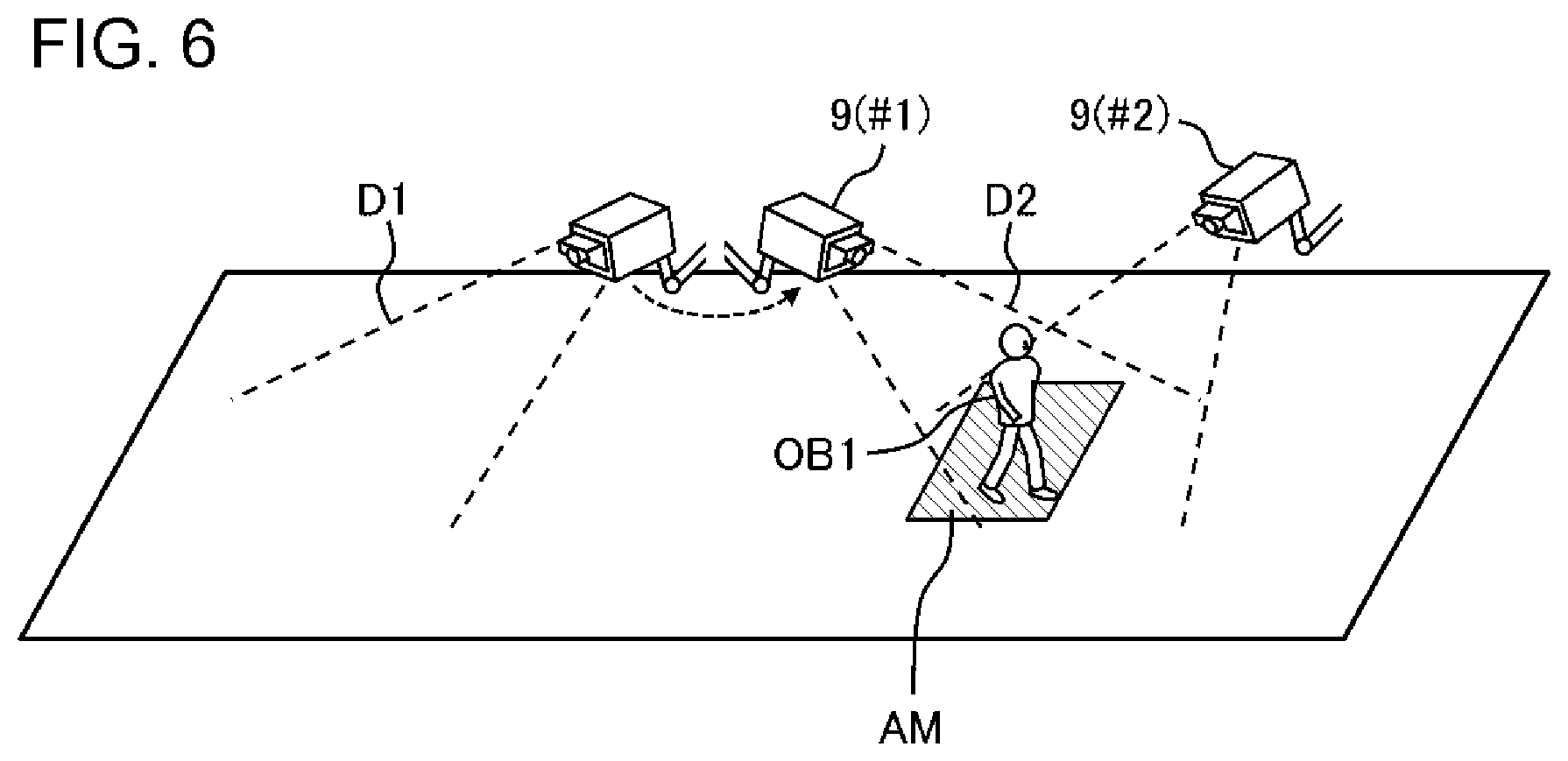Patent US12568313 Figure 6 – Video surveillance system and video surveillance method