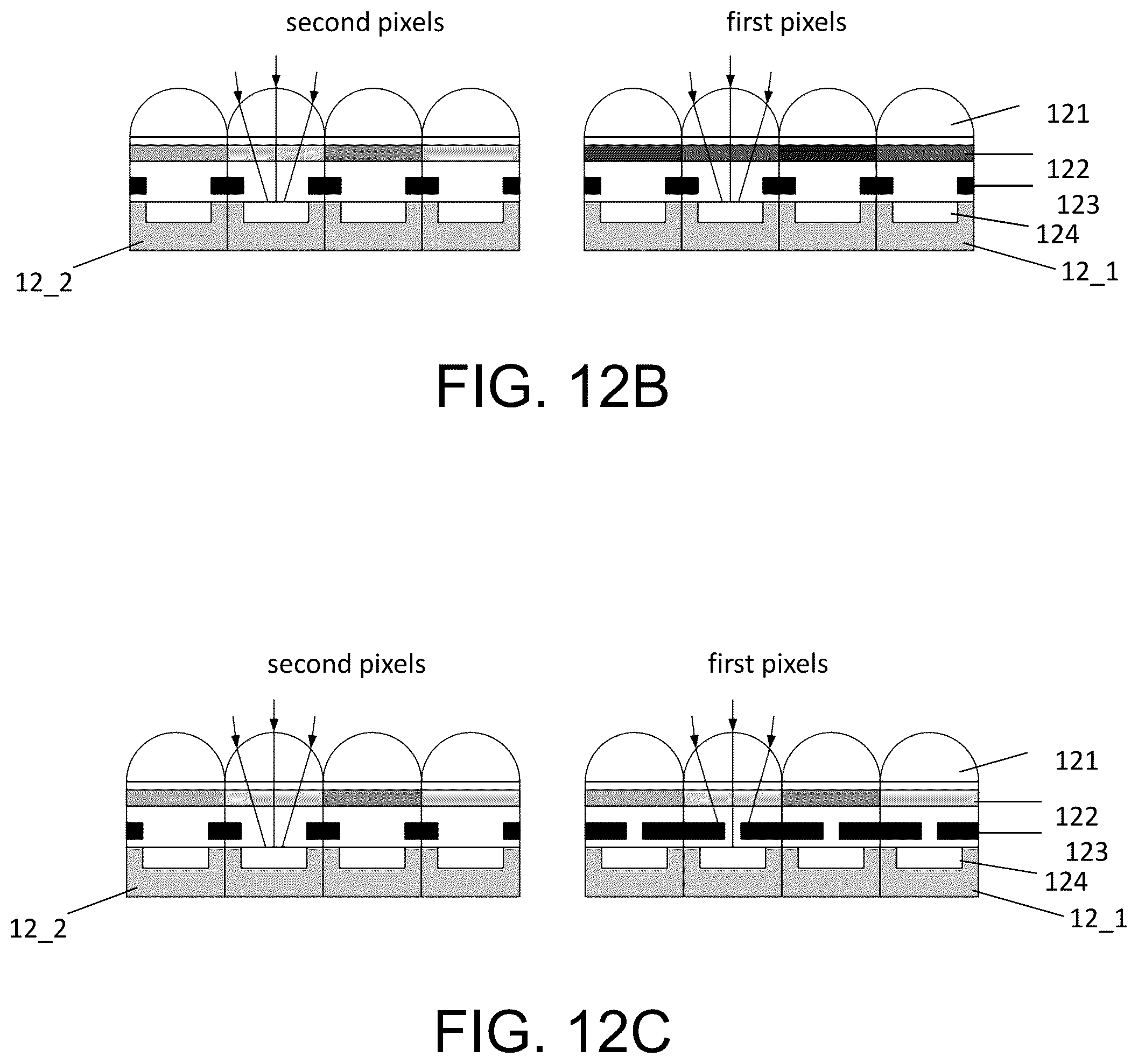 Patent US12568321 Figure 13 – Time delay integration sensor with pixels having different sensing ability