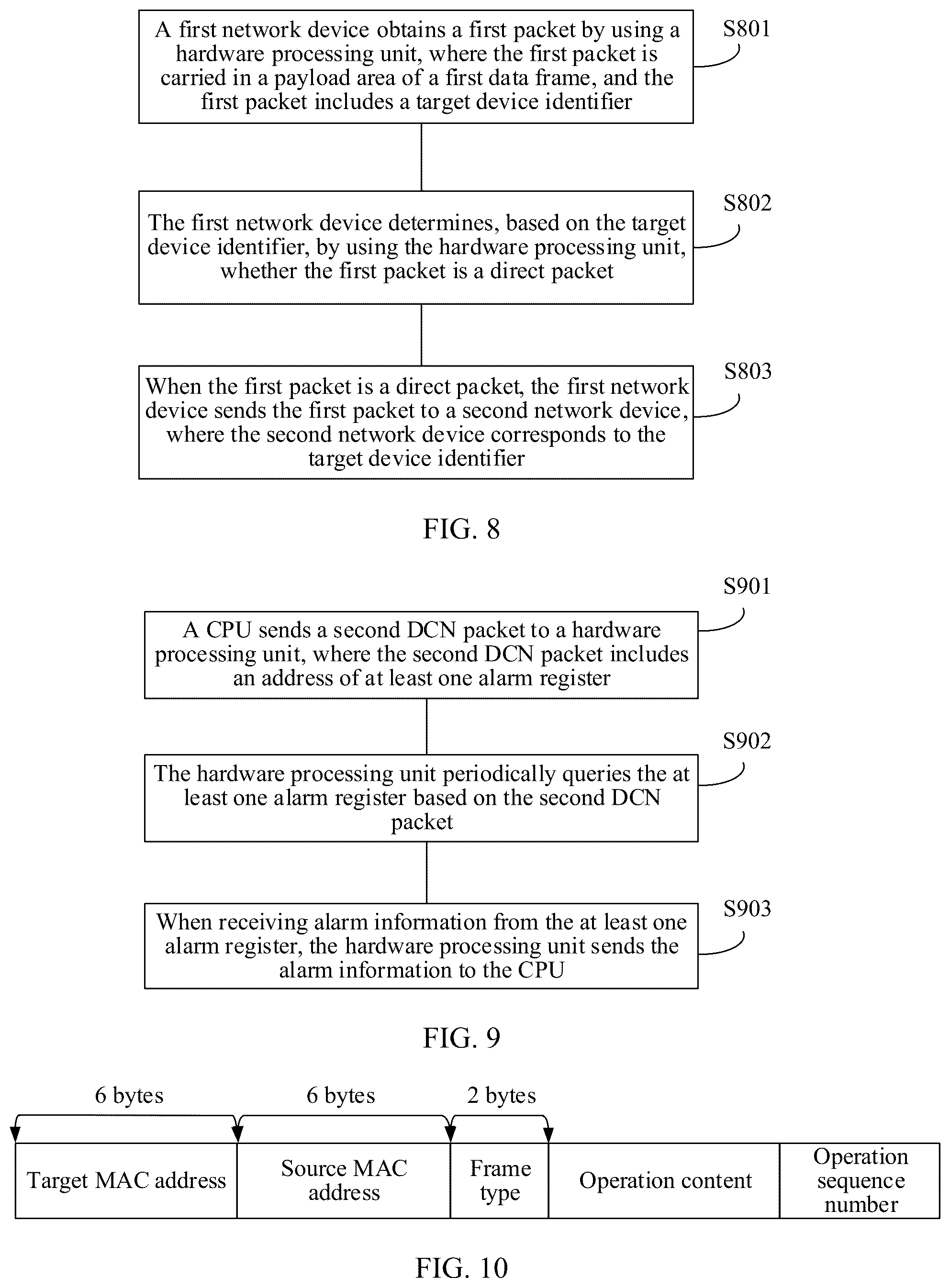 Patent US12568323 Figure 7 – DCN packet processing method, network device, and system