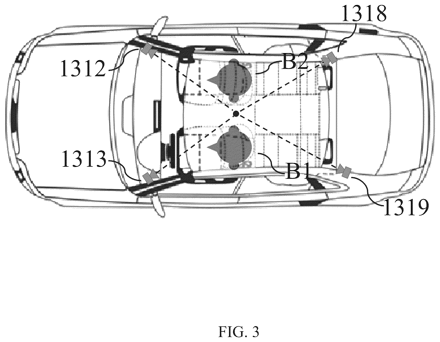 Patent US12568332 Figure 3 – In-vehicle adaptive sound playback method, sound system and domain controller