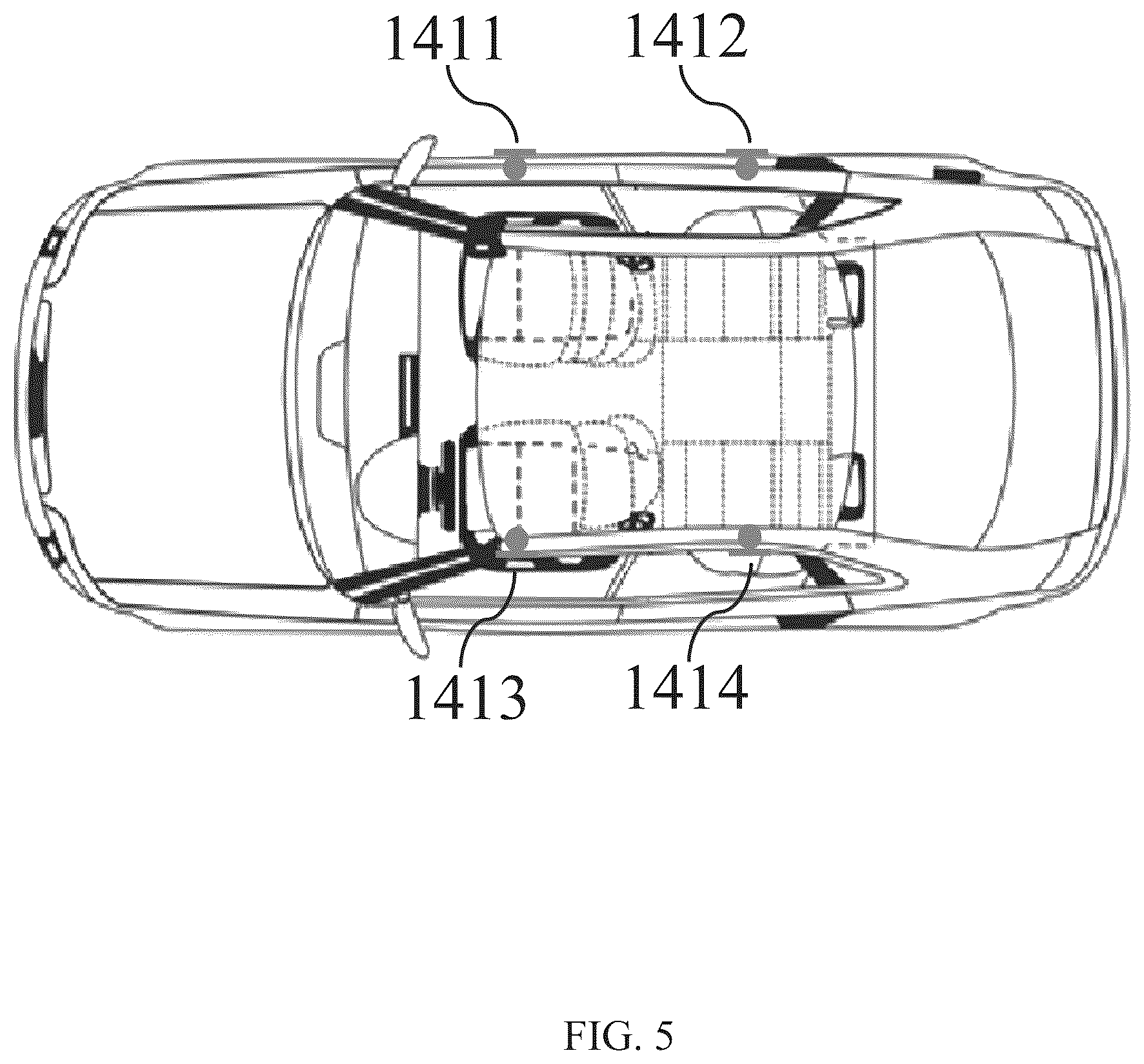 Patent US12568332 Figure 5 – In-vehicle adaptive sound playback method, sound system and domain controller