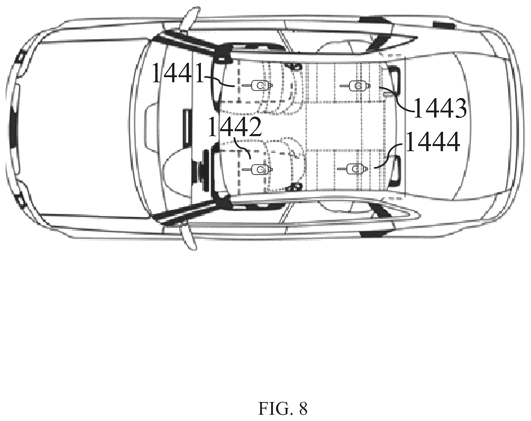 Patent US12568332 Figure 8 – In-vehicle adaptive sound playback method, sound system and domain controller