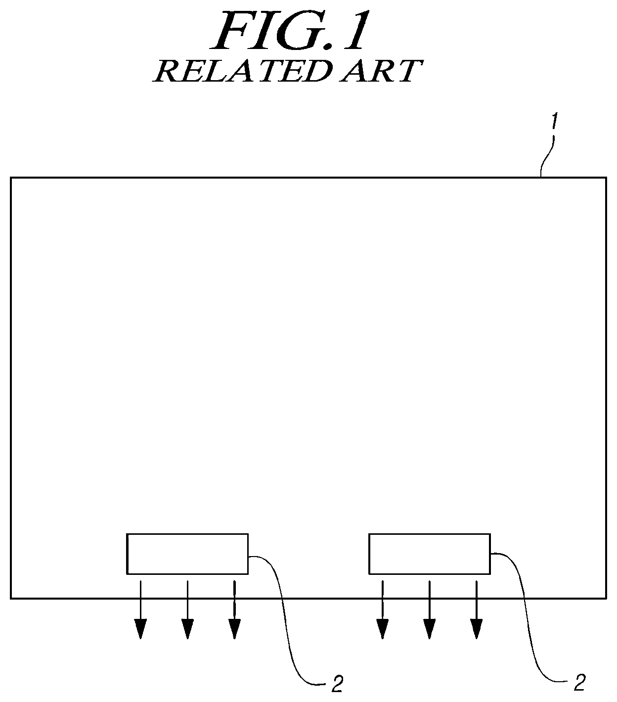 Patent US12568333 Figure 1 – Panel vibration type sound generating display device