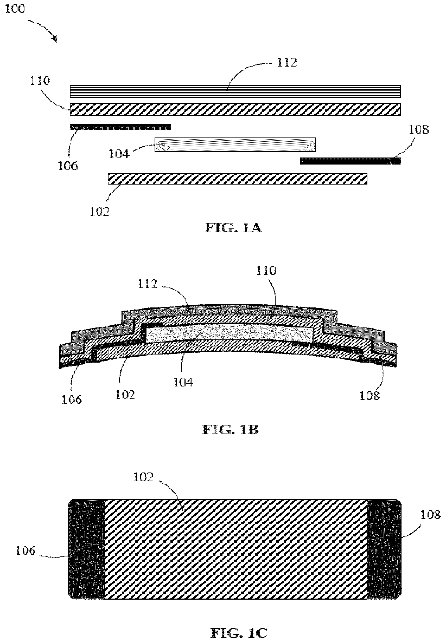 Patent US12568338 — Piezoelectric transducer providing haptic feedback — Figure 1