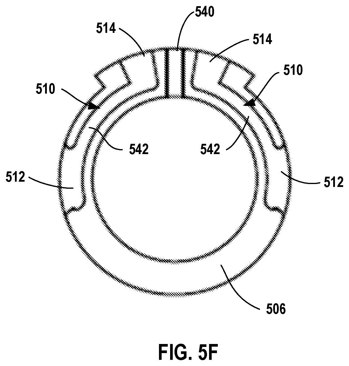 Patent US12568339 Figure 8 – Curved acoustic path for hearing instruments