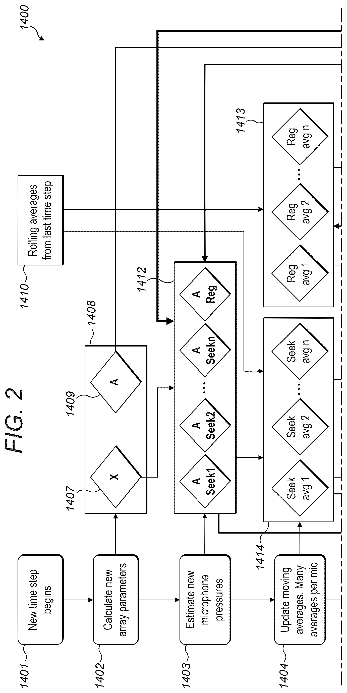 Patent US12568341 Figure 3 – Dynamic capping with virtual microphones