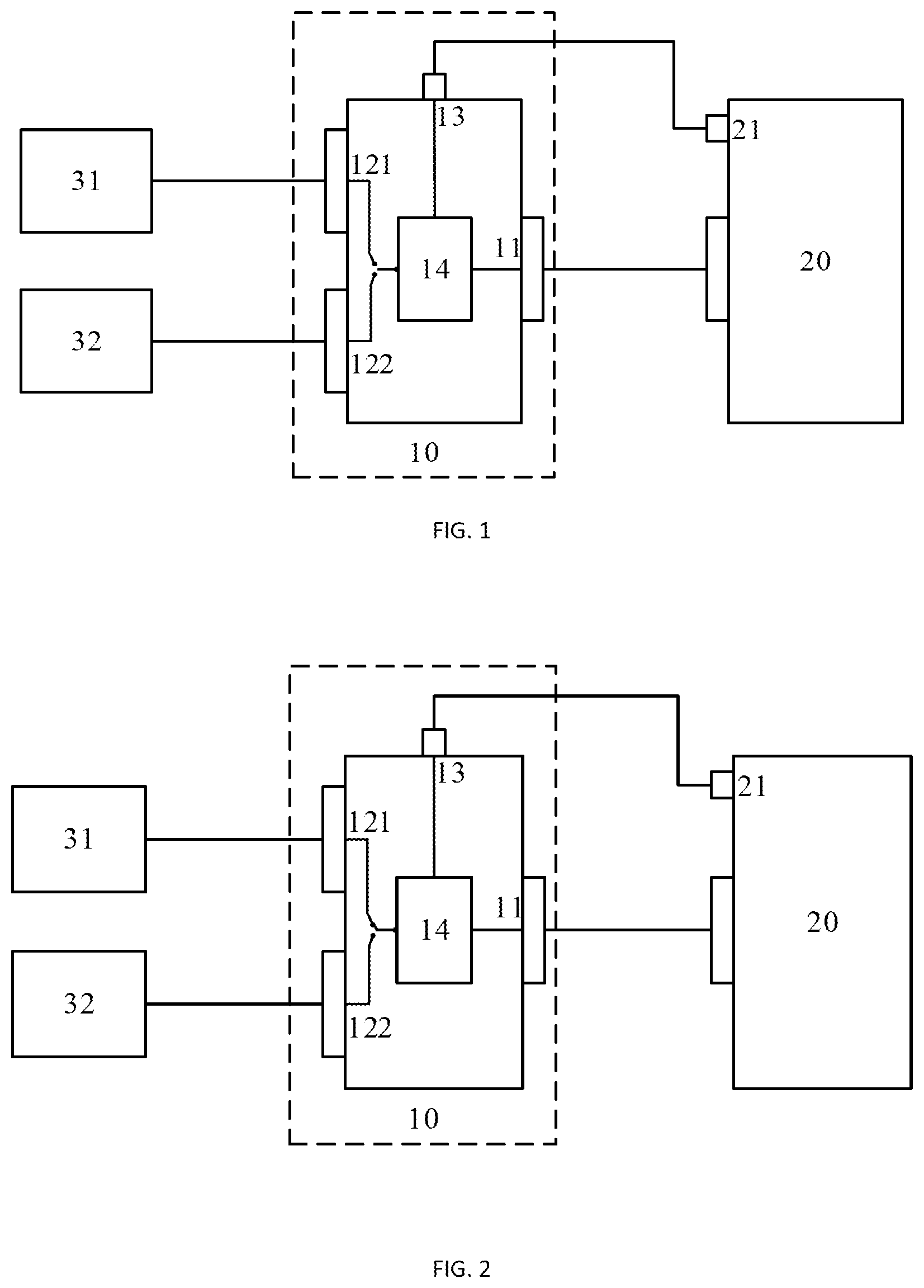 Patent US12568353 Figure 1 – Switch module, terminal device, method for controlling terminal device