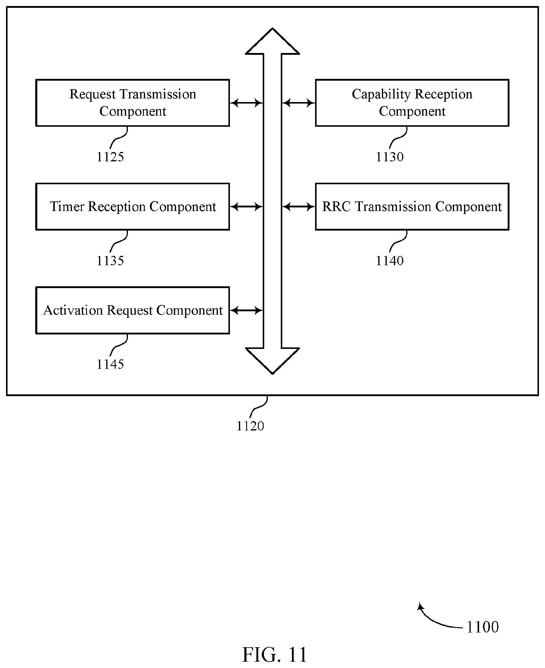 Patent US12568356 Figure 11 – Capability reporting based on wireless device cooperation