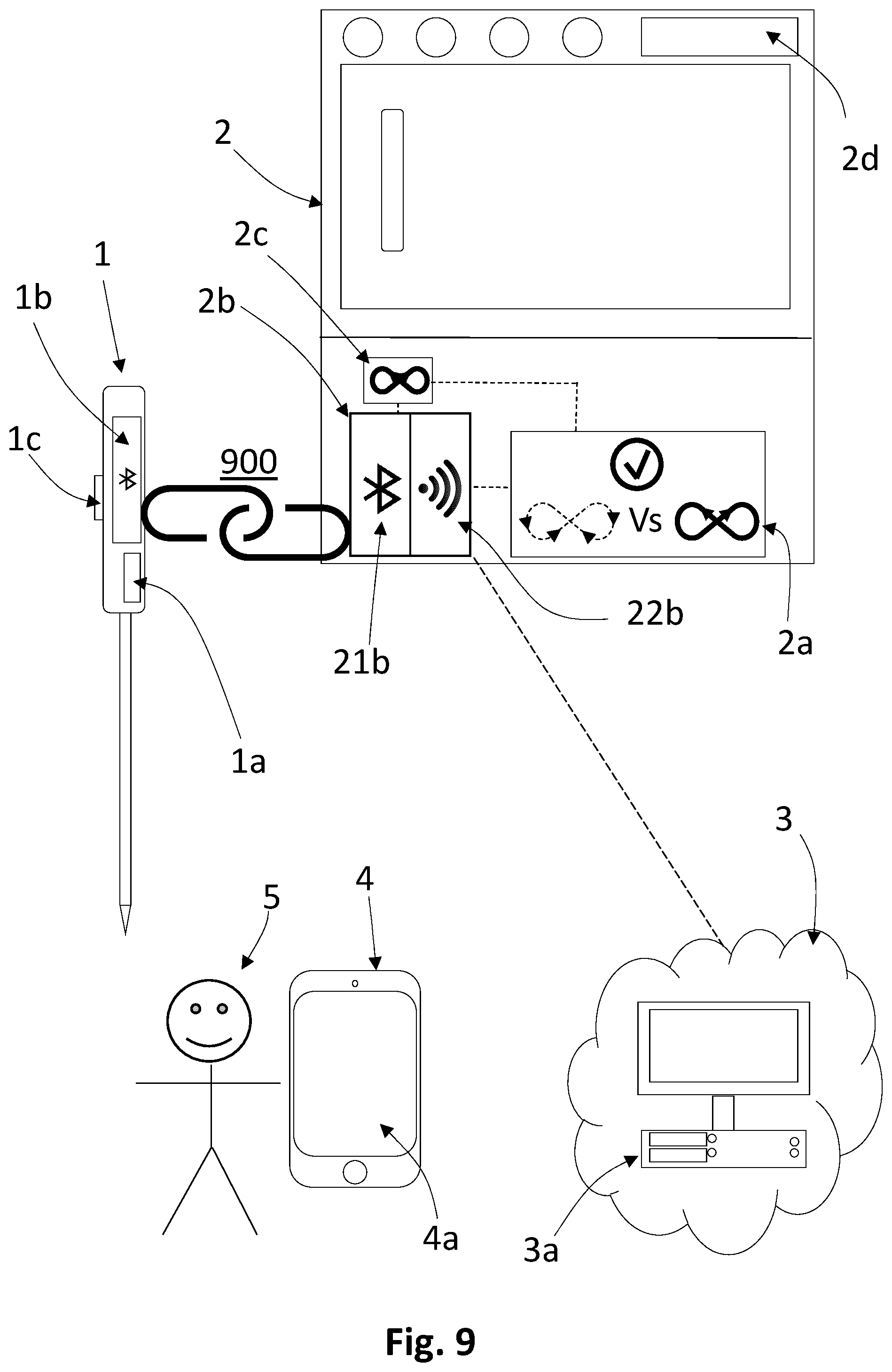 Patent US12568375 Figure 9 – Method for pairing an electronic accessory provided with one or more motion sensors to a household appliance connected to a computer network