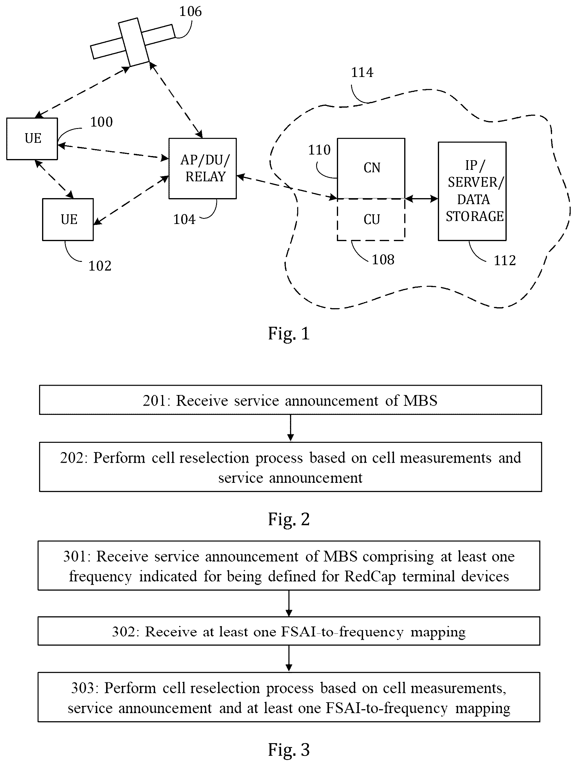Patent US12568404 — Frequency prioritization for terminal devices receiving a multicast broadcast service — Figure 1