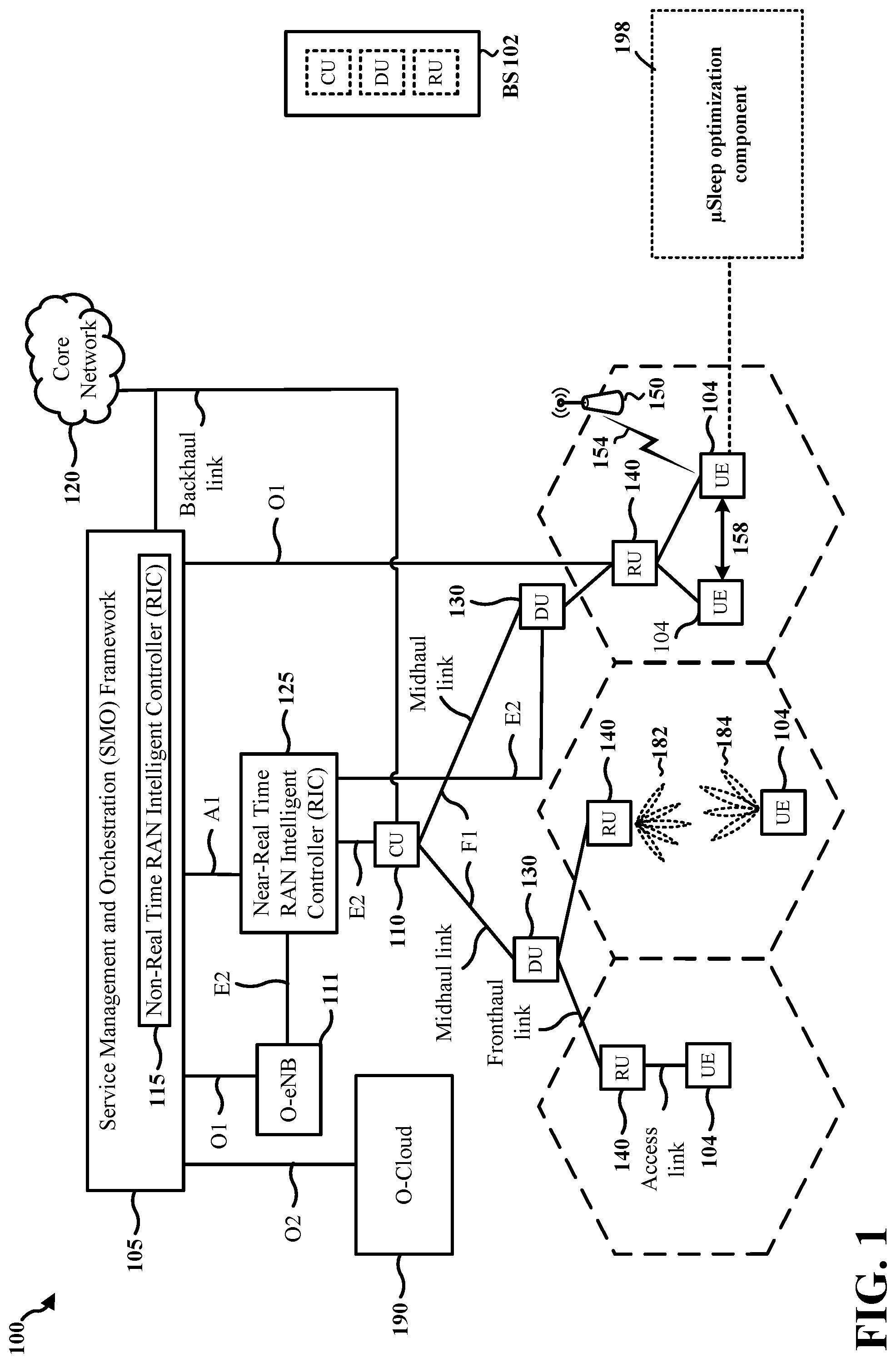 Patent US12568434 Figure 1 – DCI decoding for micro sleep activation