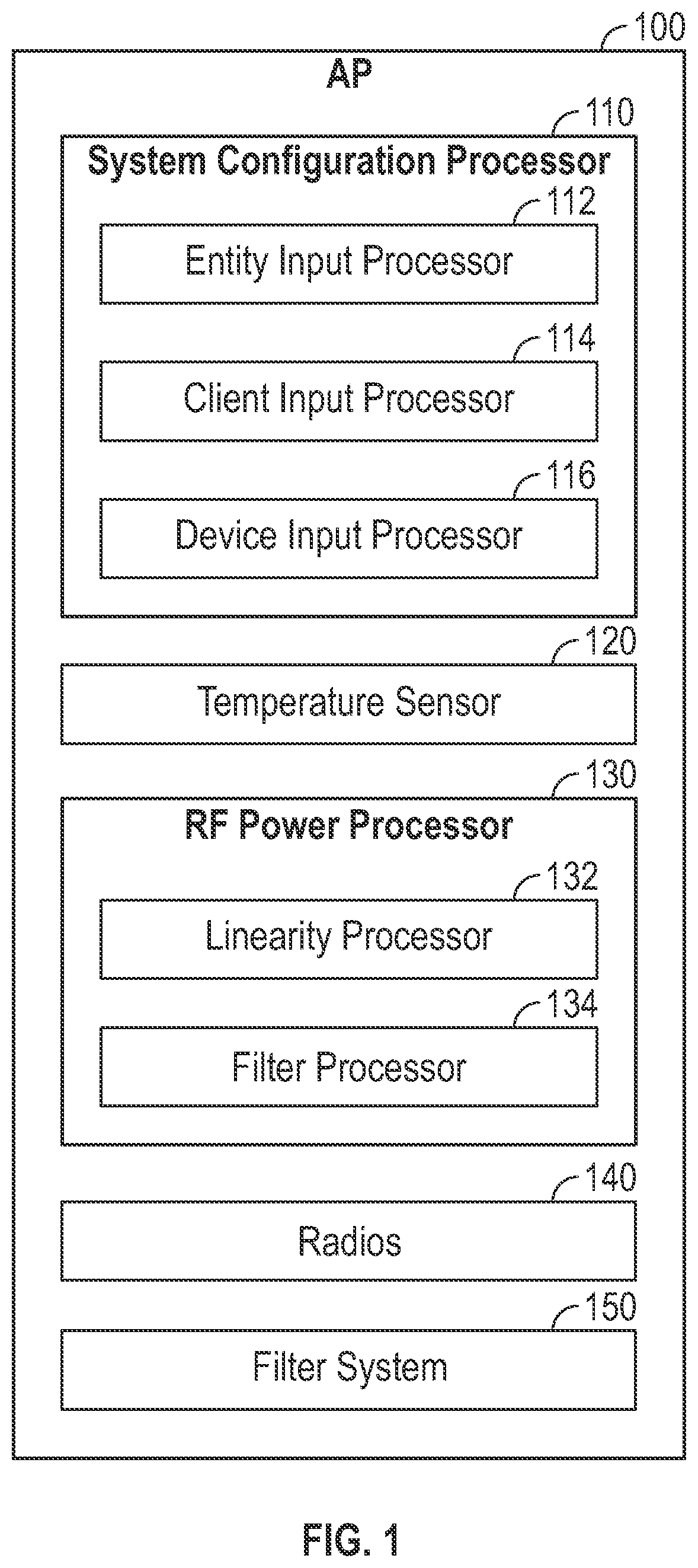 Patent US12568445 — Wireless local area network access point system configuration and power improvement — Figure 1