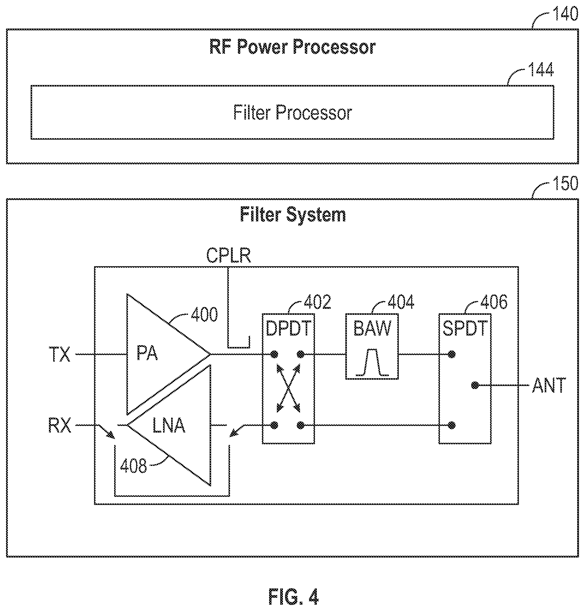 Patent US12568445 Figure 4 – Wireless local area network access point system configuration and power improvement