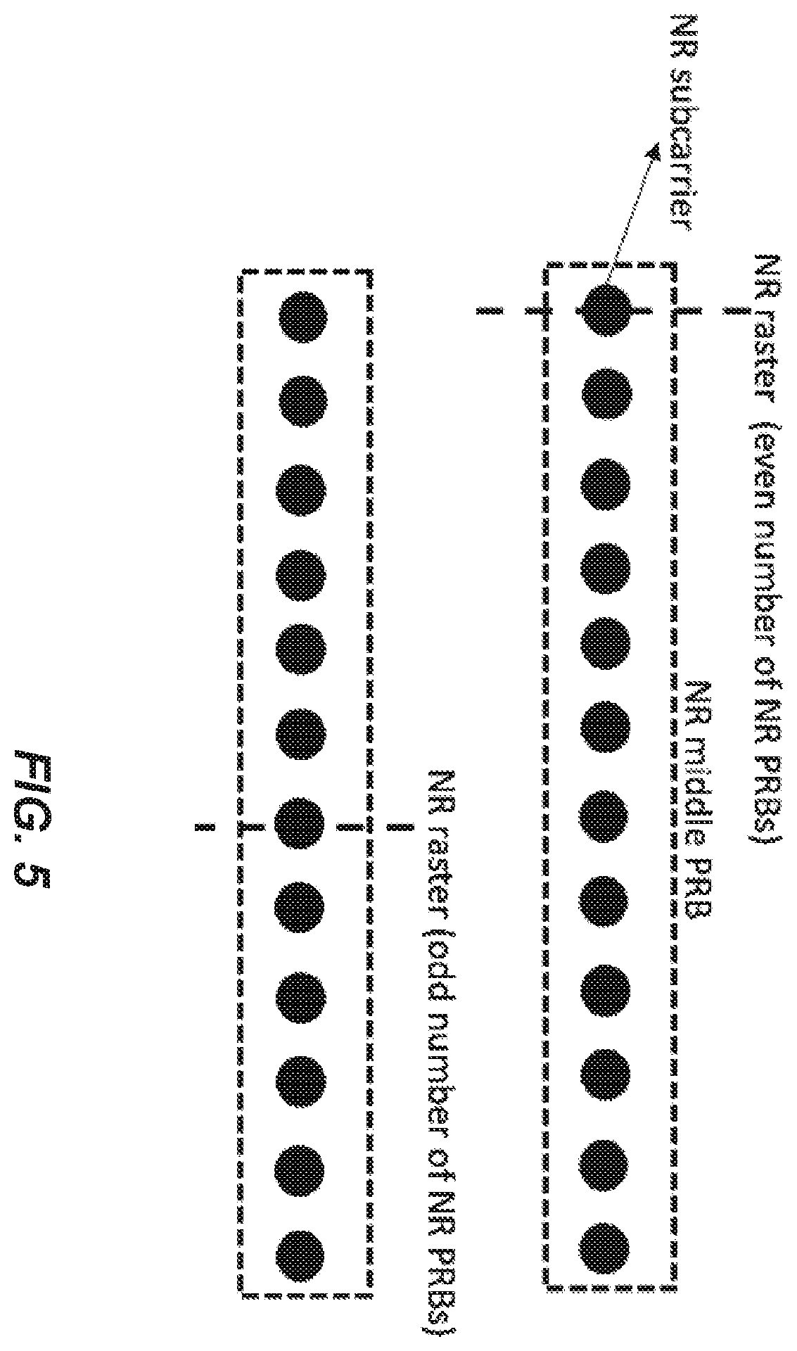 Patent US12568481 Figure 5 – Applicability of LTE-M subcarrier puncturing in coexistence with NR