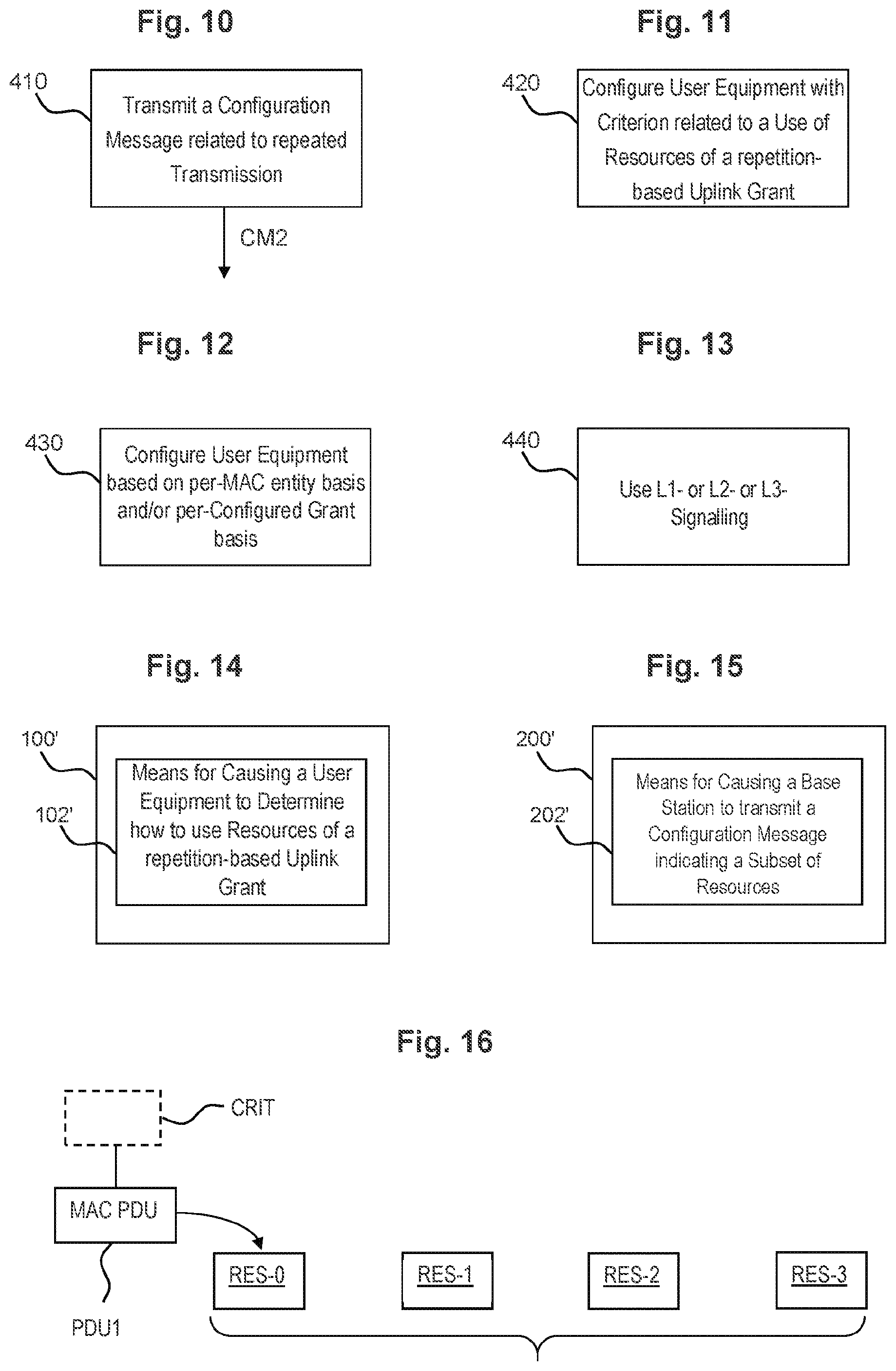 Patent US12568496 Figure 3 – User equipment and base station for managing repetition-based uplink grants in NR