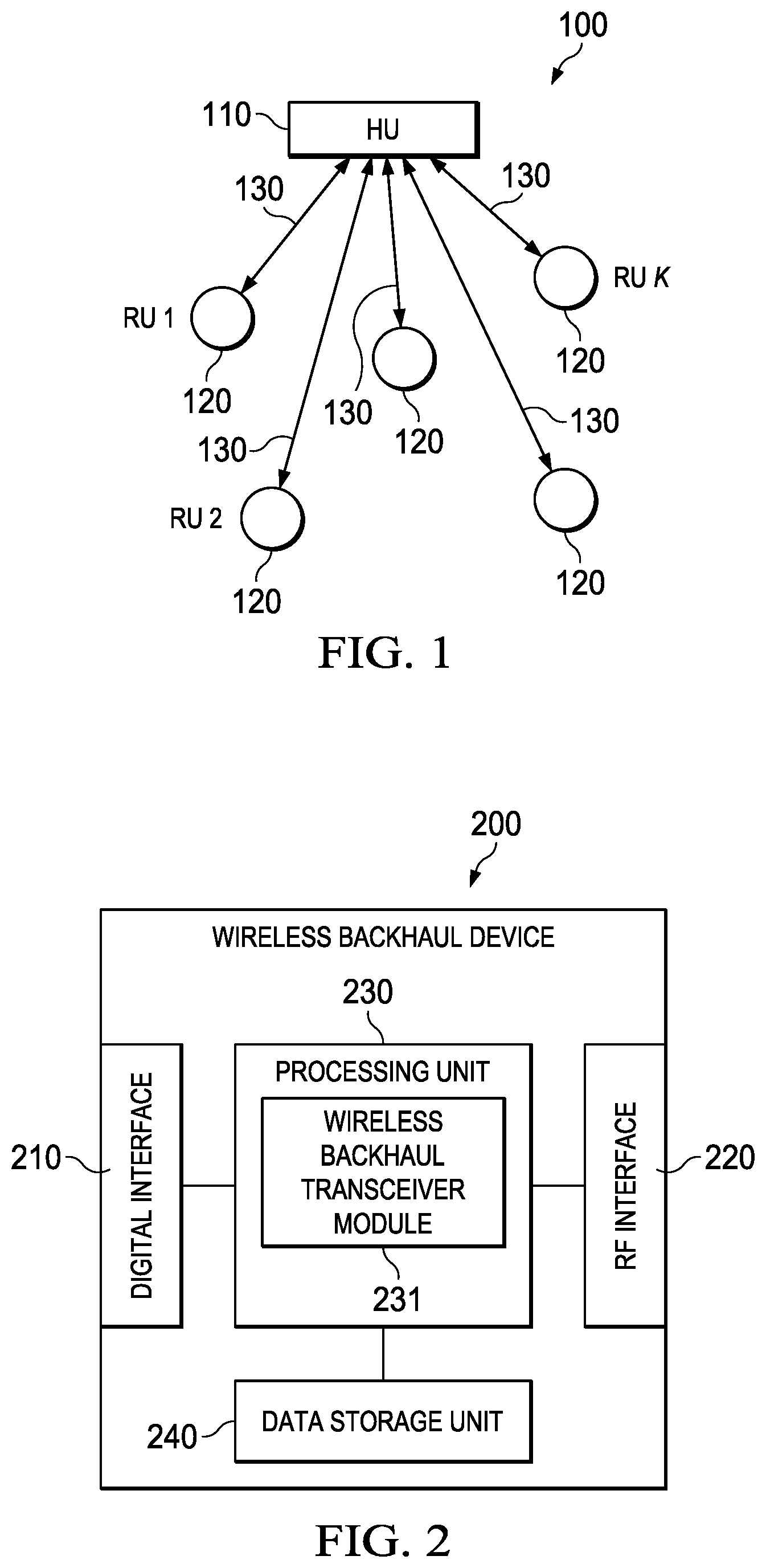 Patent US12568497 Figure 1 – NLOS wireless backhaul uplink communication