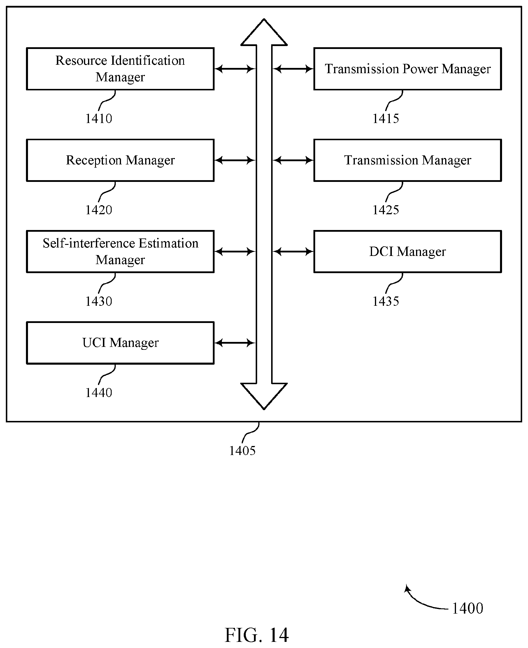 Patent US12568498 Figure 14 – Full-duplex techniques in wireless communications
