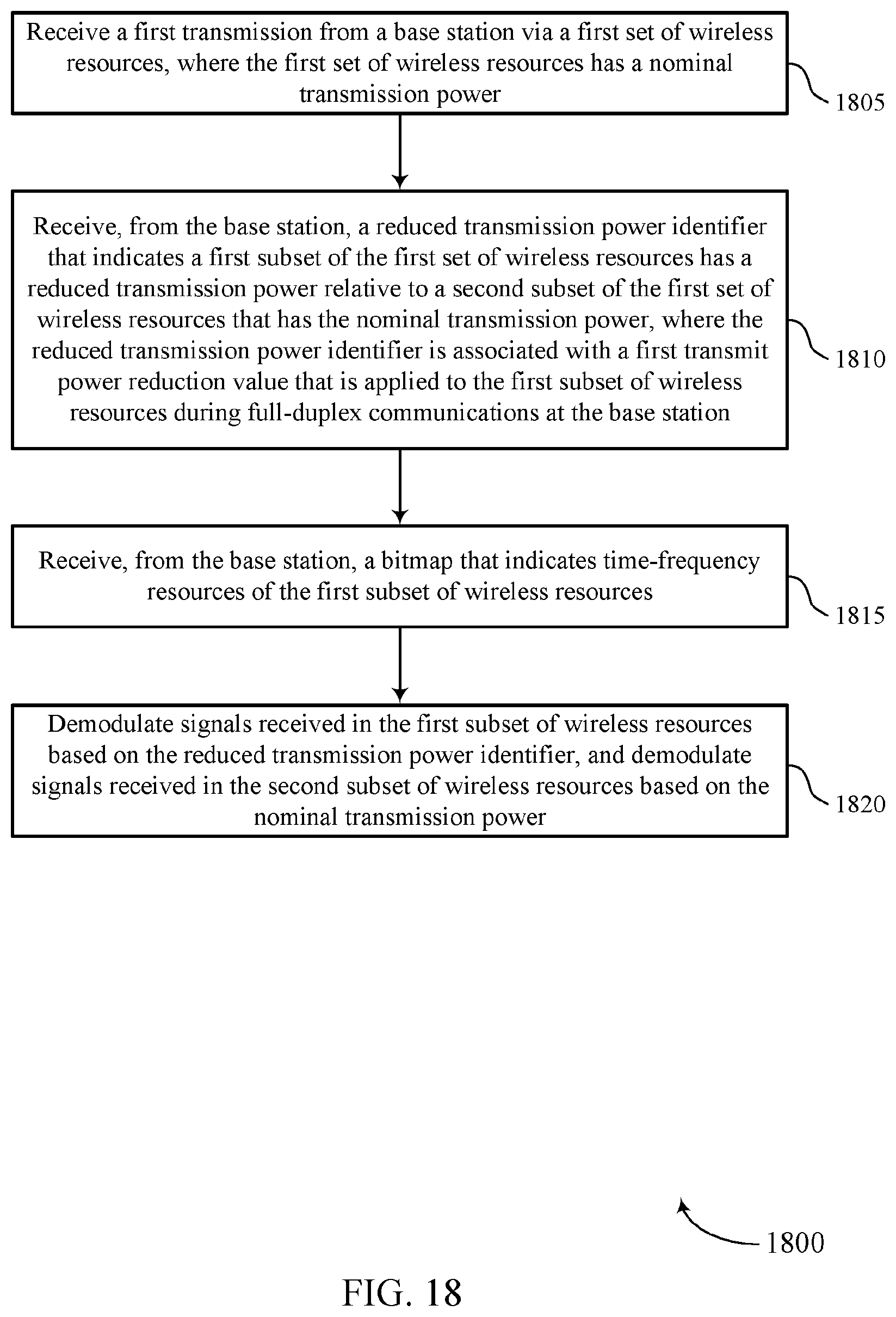 Patent US12568498 Figure 18 – Full-duplex techniques in wireless communications