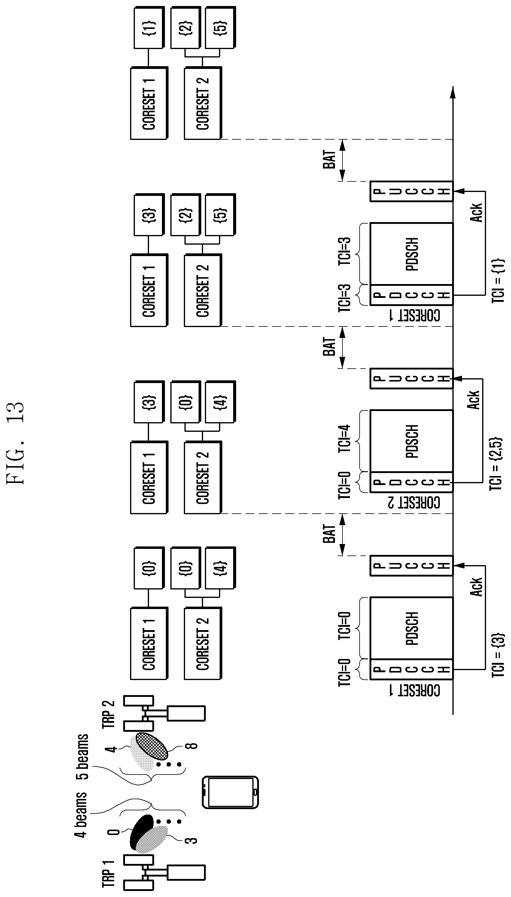 Patent US12568510 Figure 13 – Method and device for managing multiple TCI states per coreset in wireless communication system