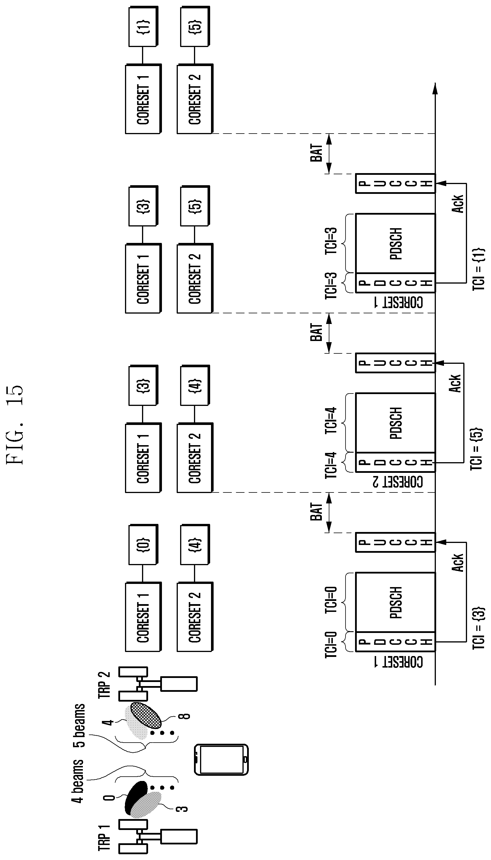 Patent US12568510 Figure 15 – Method and device for managing multiple TCI states per coreset in wireless communication system