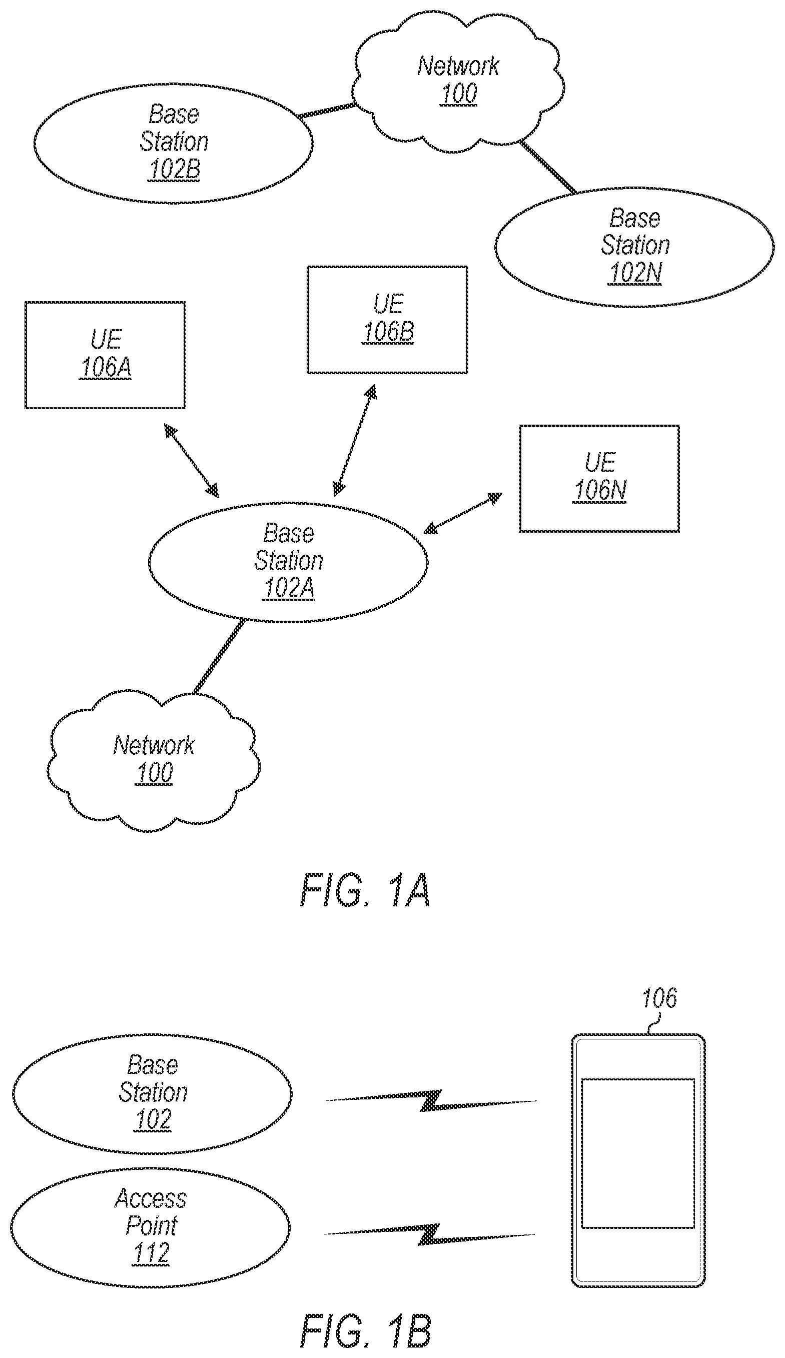 Patent US12568516 Figure 1 – Flexible aperiodic SRS triggering in a cellular communication system