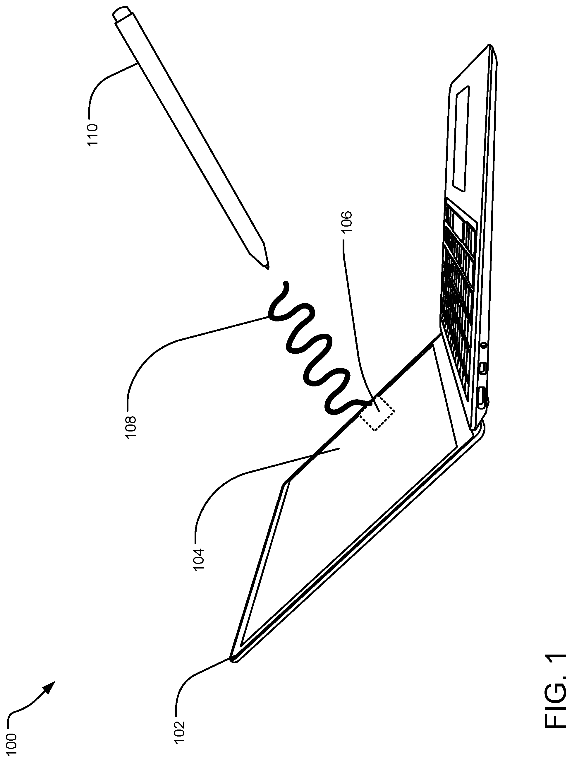 Patent US12568537 Figure 1 – Wireless uplink communication system