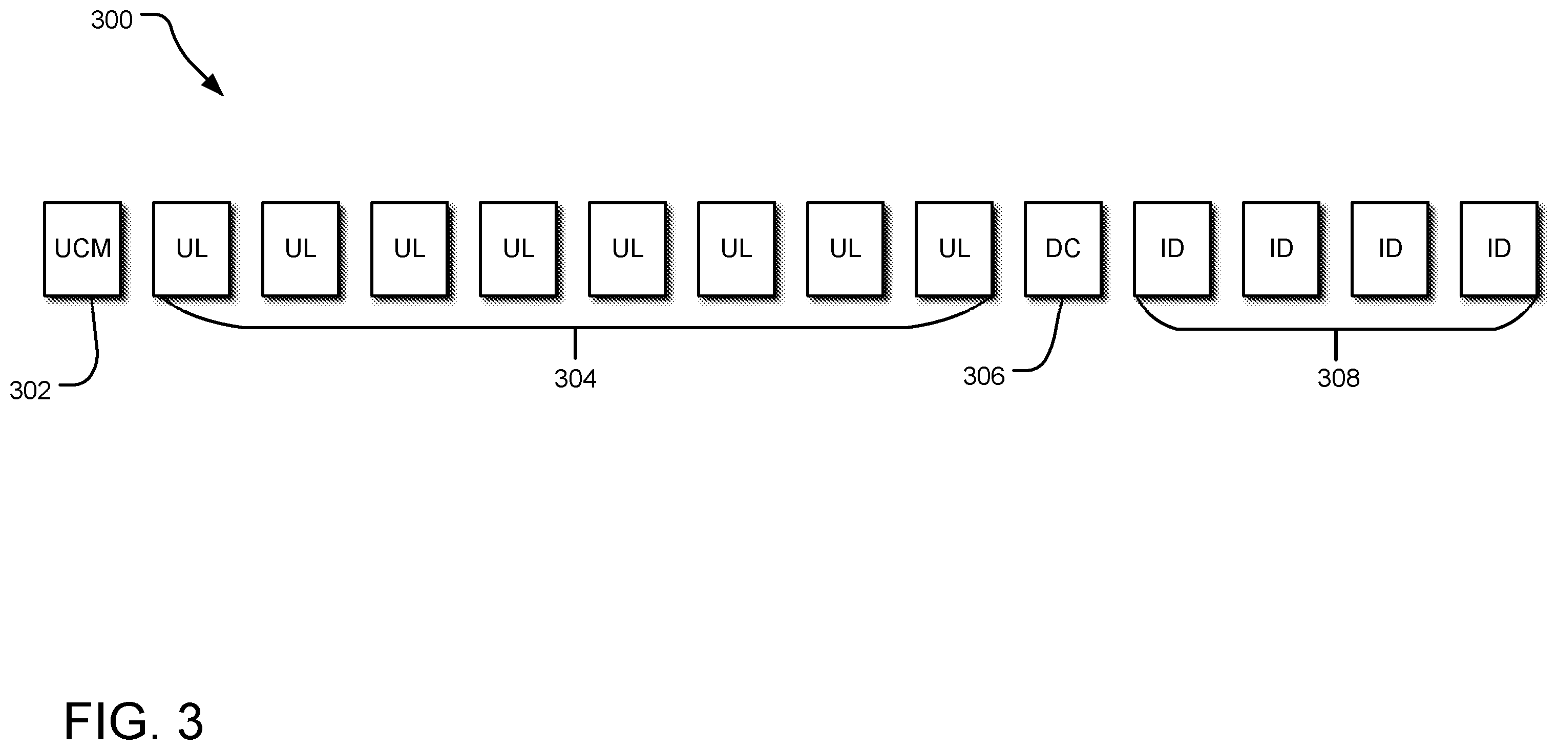Patent US12568537 Figure 3 – Wireless uplink communication system