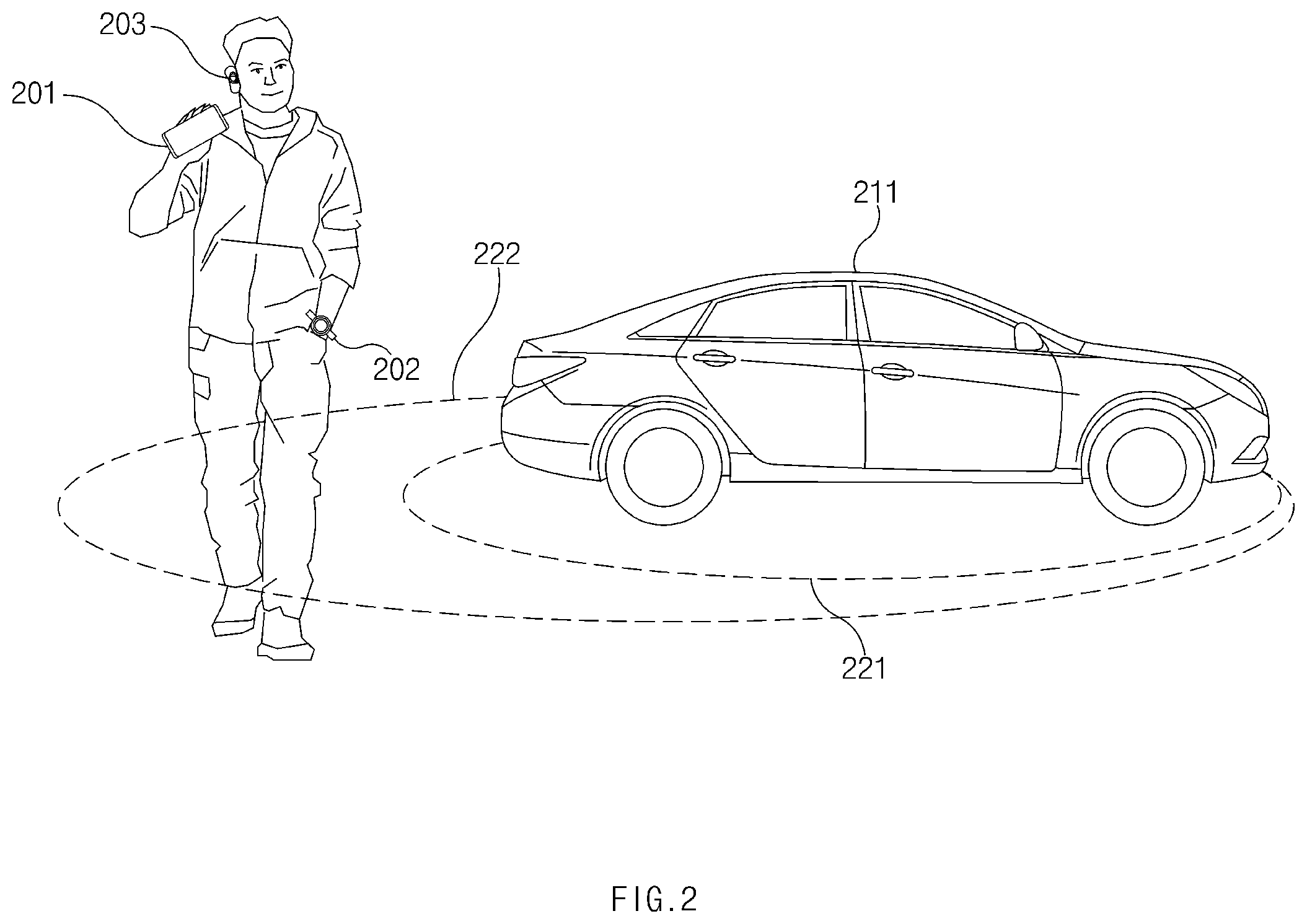 Patent US12568545 Figure 2 – Ultra-wideband communication method based on Bluetooth communication quality sharing and electronic device therefor