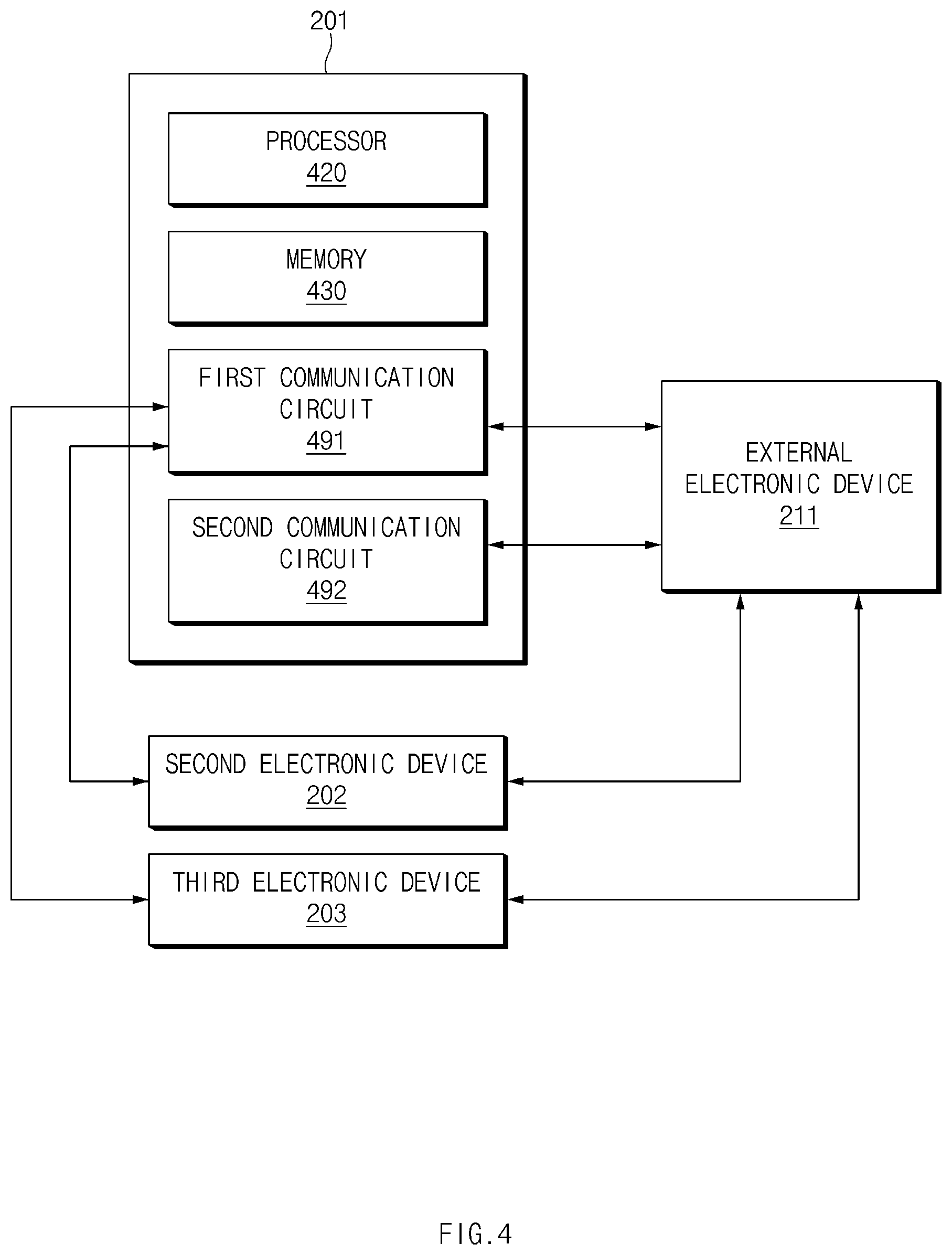 Patent US12568545 Figure 4 – Ultra-wideband communication method based on Bluetooth communication quality sharing and electronic device therefor