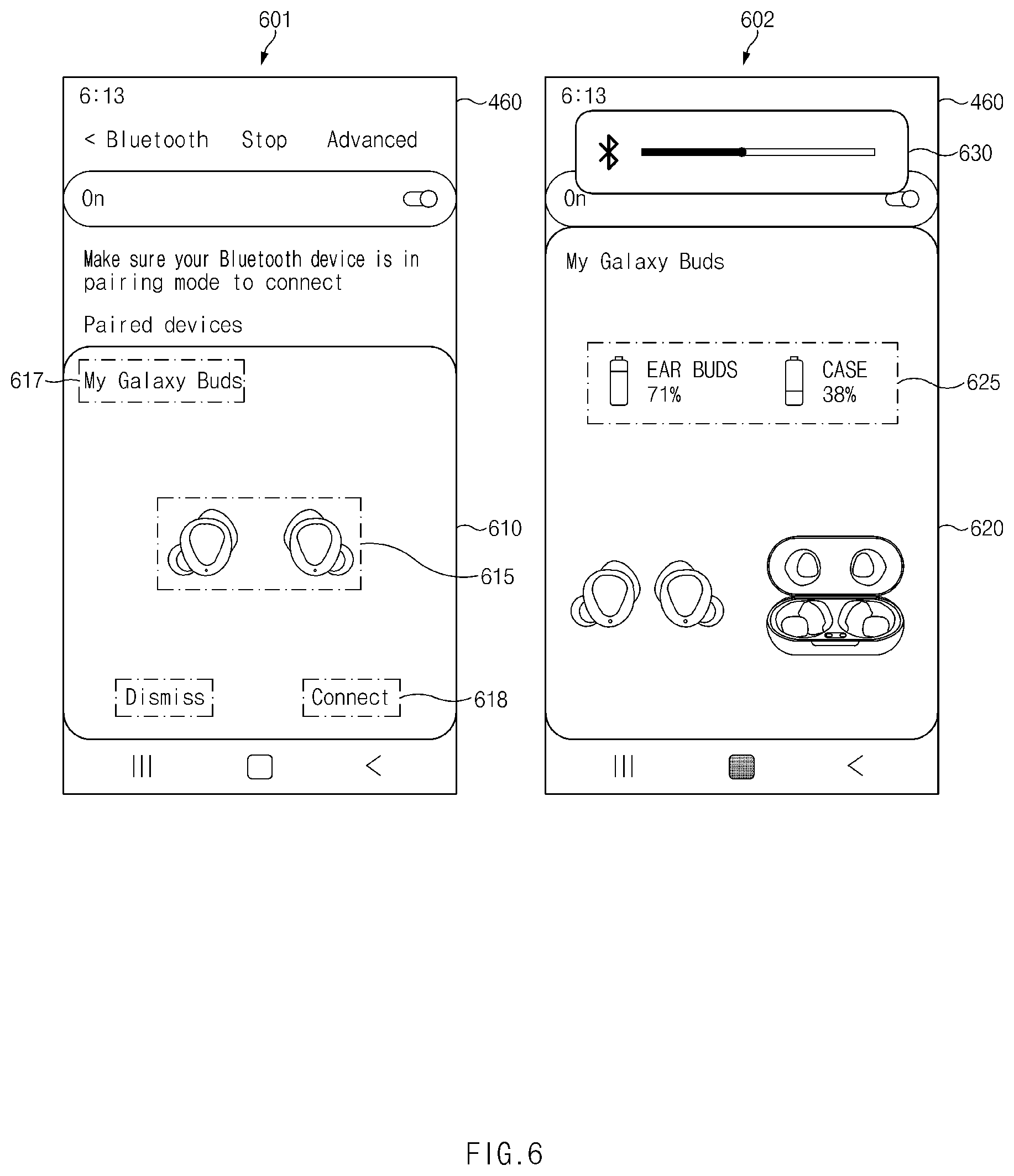Patent US12568545 Figure 6 – Ultra-wideband communication method based on Bluetooth communication quality sharing and electronic device therefor