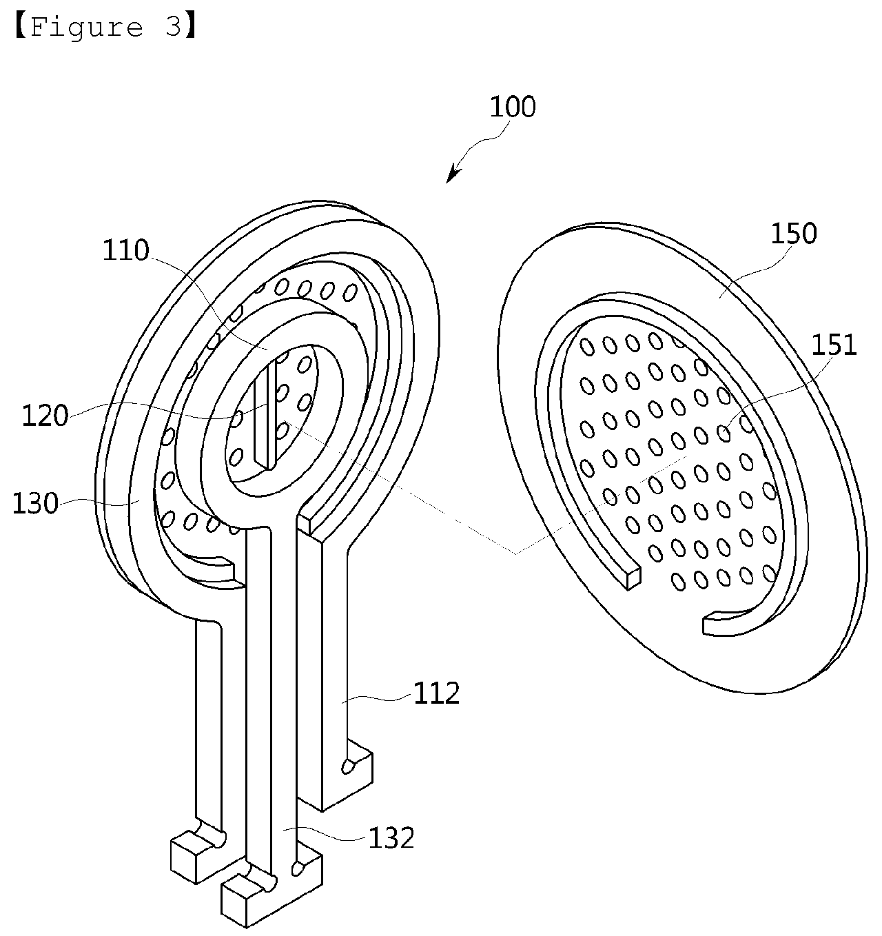 Patent US12568556 Figure 3 – Electrode heating unit and device, and control method for protecting electrical short therefor