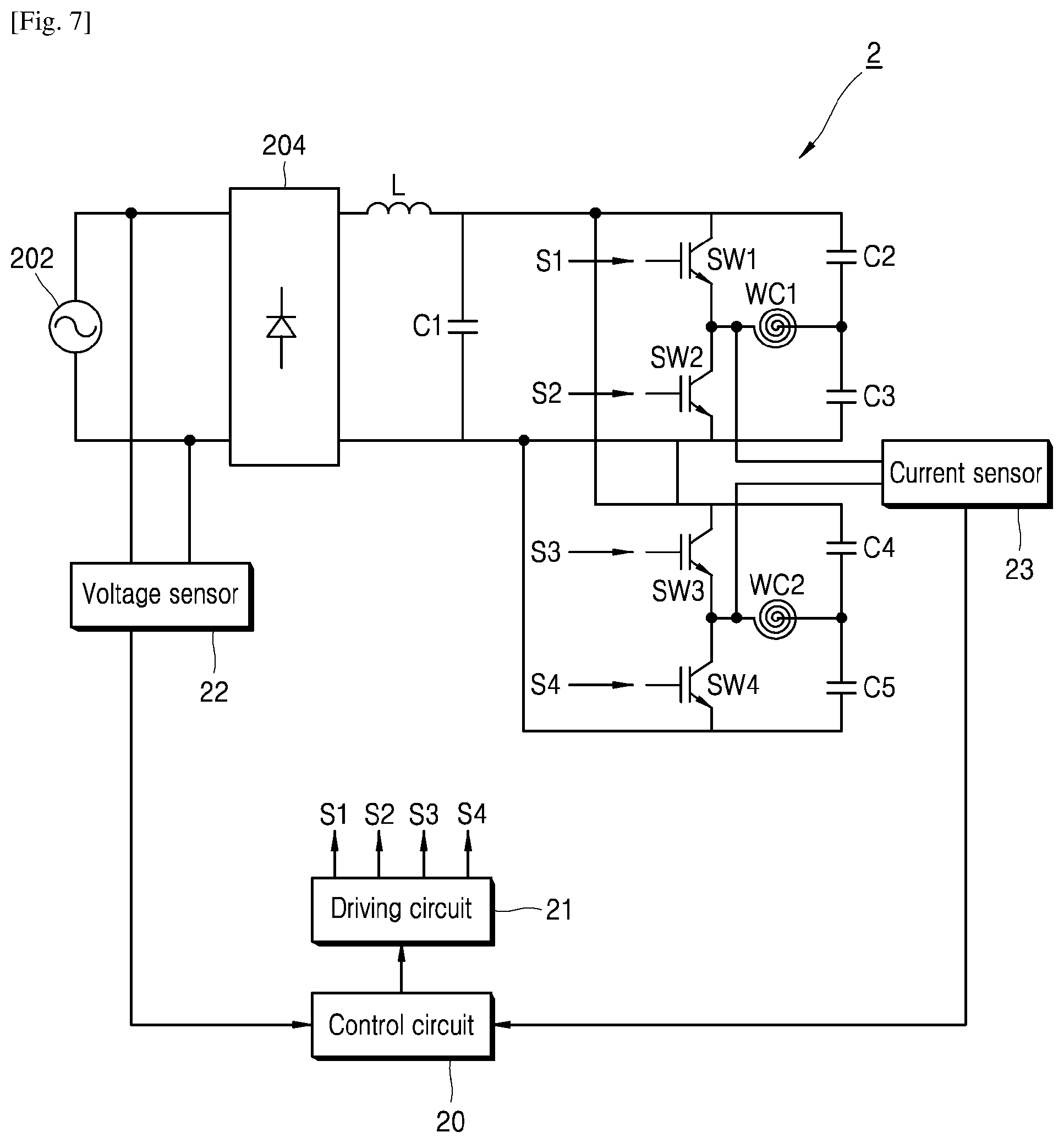Patent US12568557 Figure 5 – Induction heating device and method of controlling the same