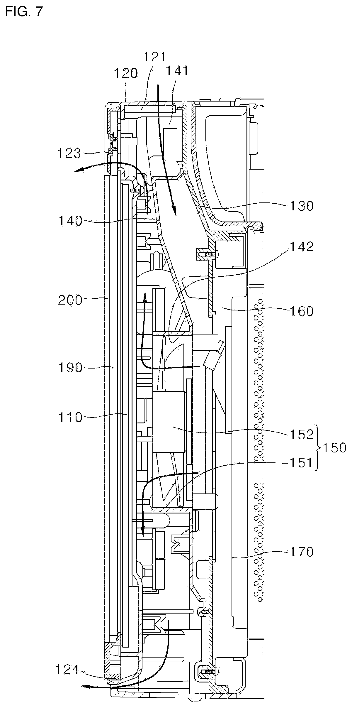 Patent US12568560 Figure 10 – Cooking appliance