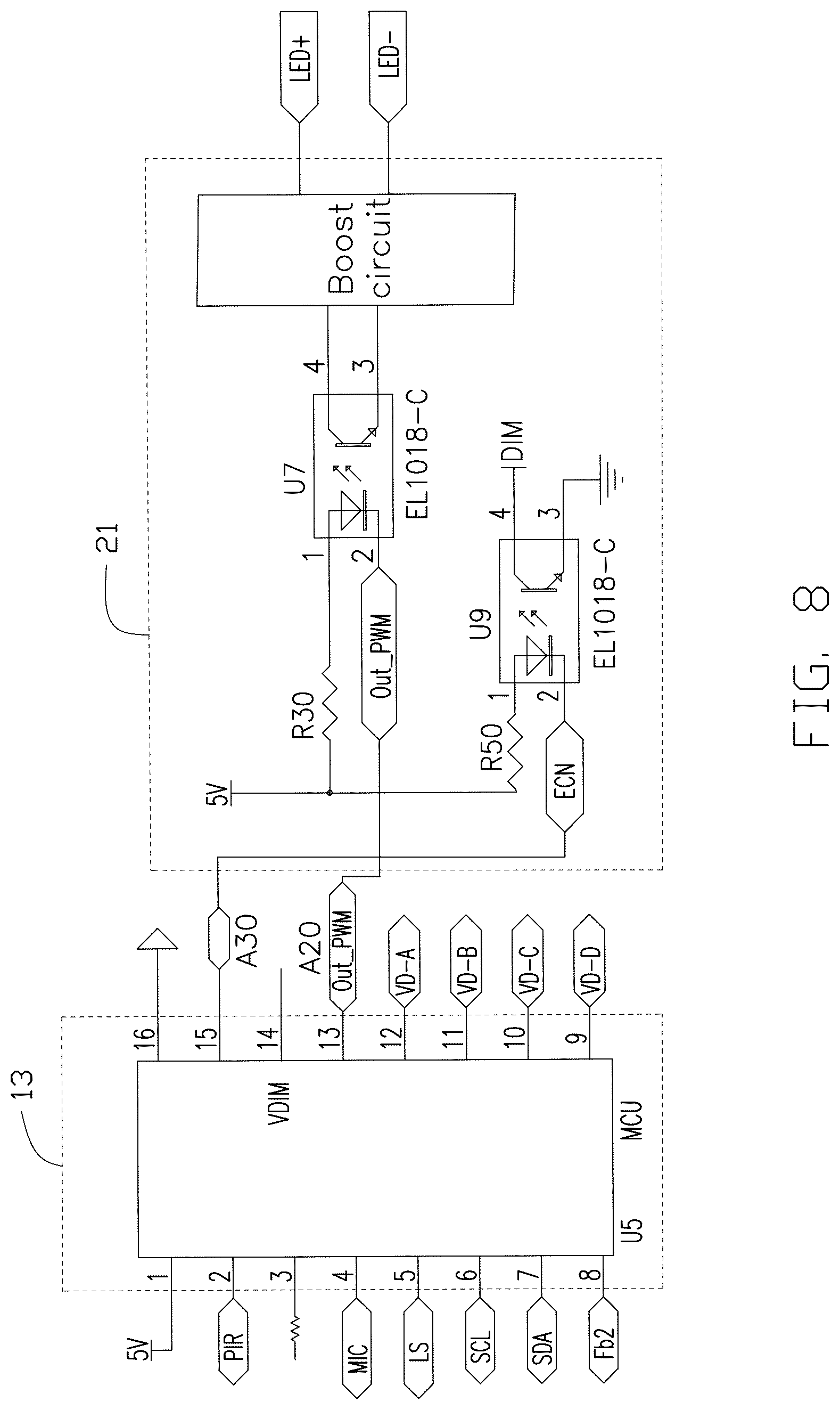 Patent US12568562 Figure 7 – LED drive system, LED drive method and LED lamp thereof