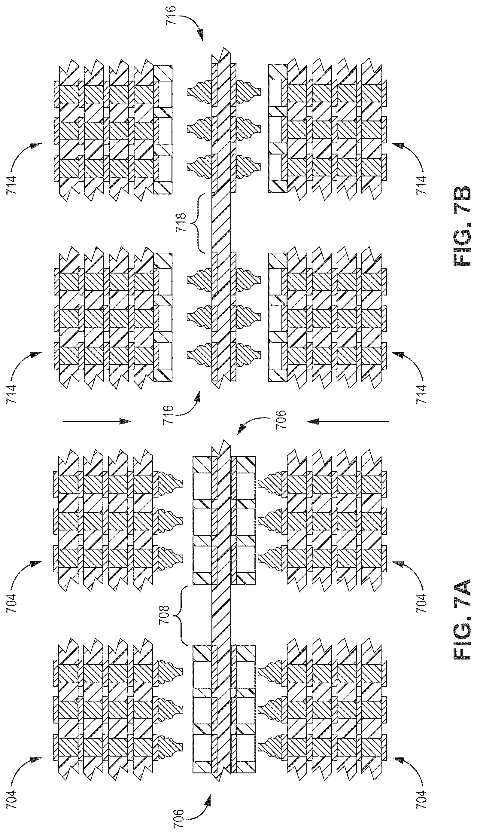 Patent US12568576 Figure 7 – Stud bumped printed circuit assembly