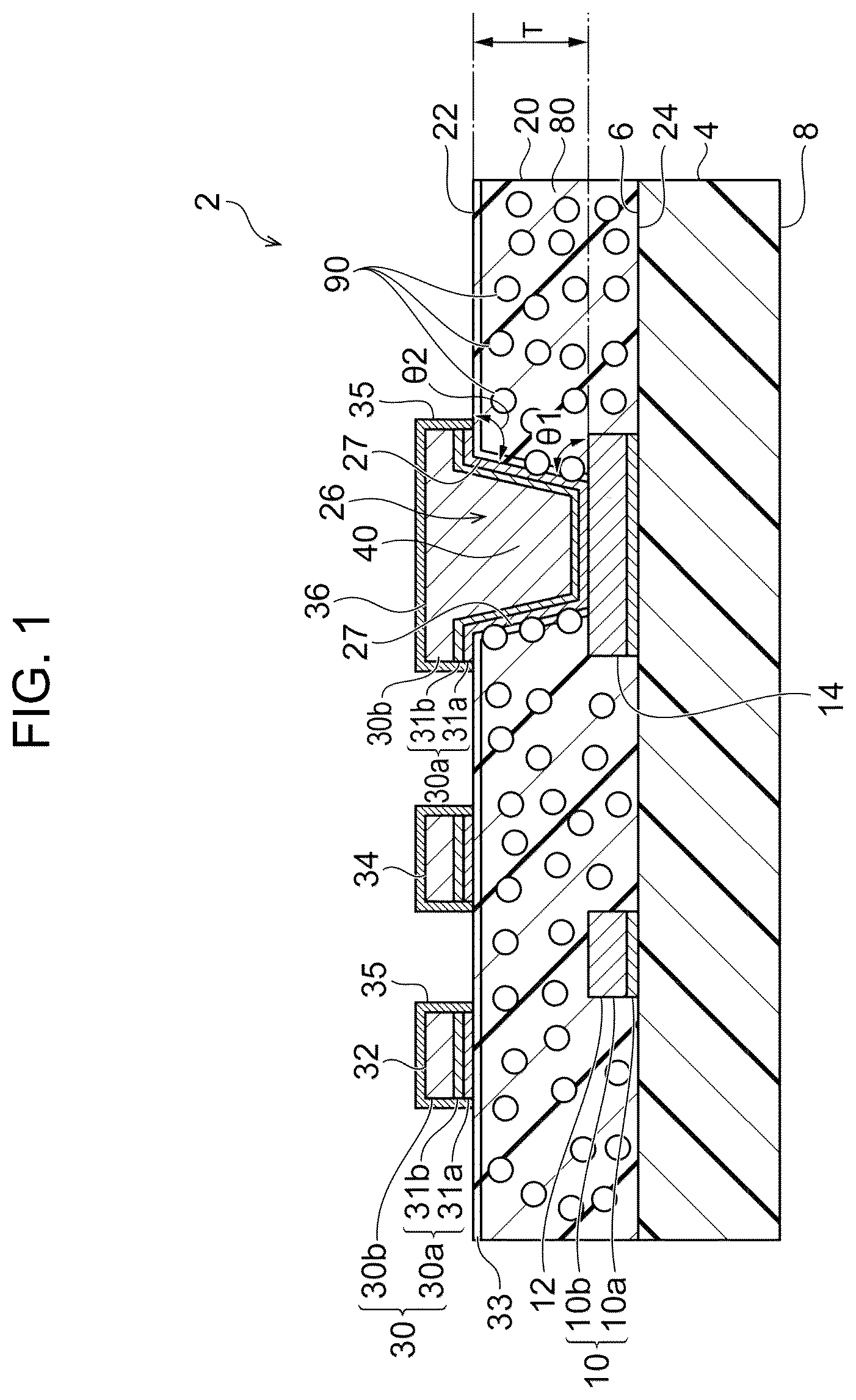Patent US12568578 — Printed wiring board — Figure 1