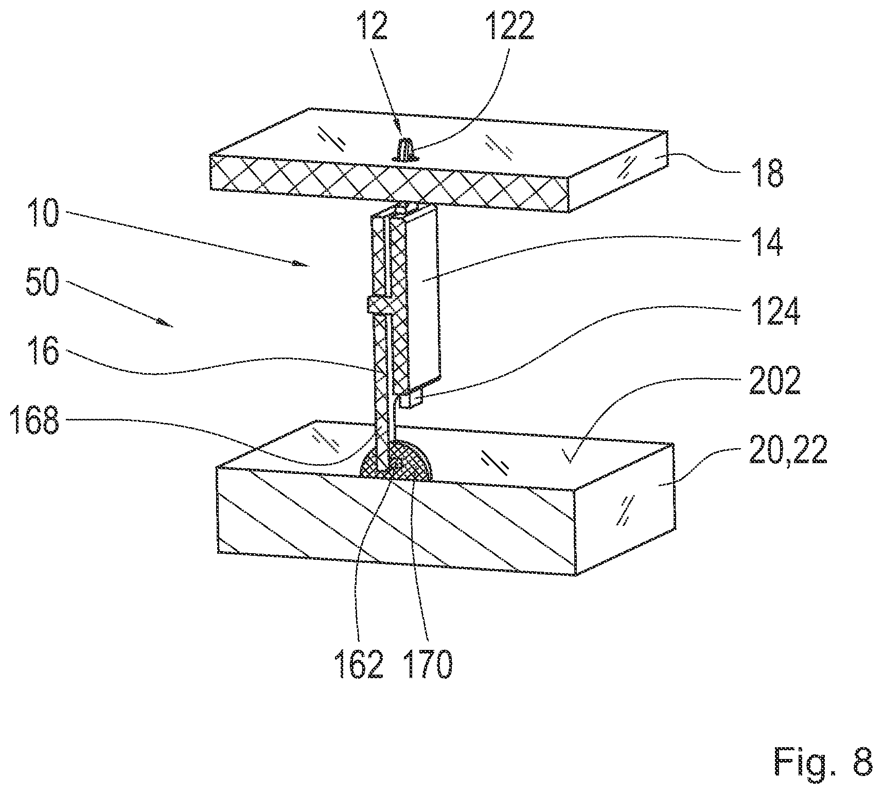 Patent US12568579 Figure 5 – Temperature sensor for an inverter for operating an electric drive in an electric vehicle or hybrid vehicle, inverter with such a temperature sensor